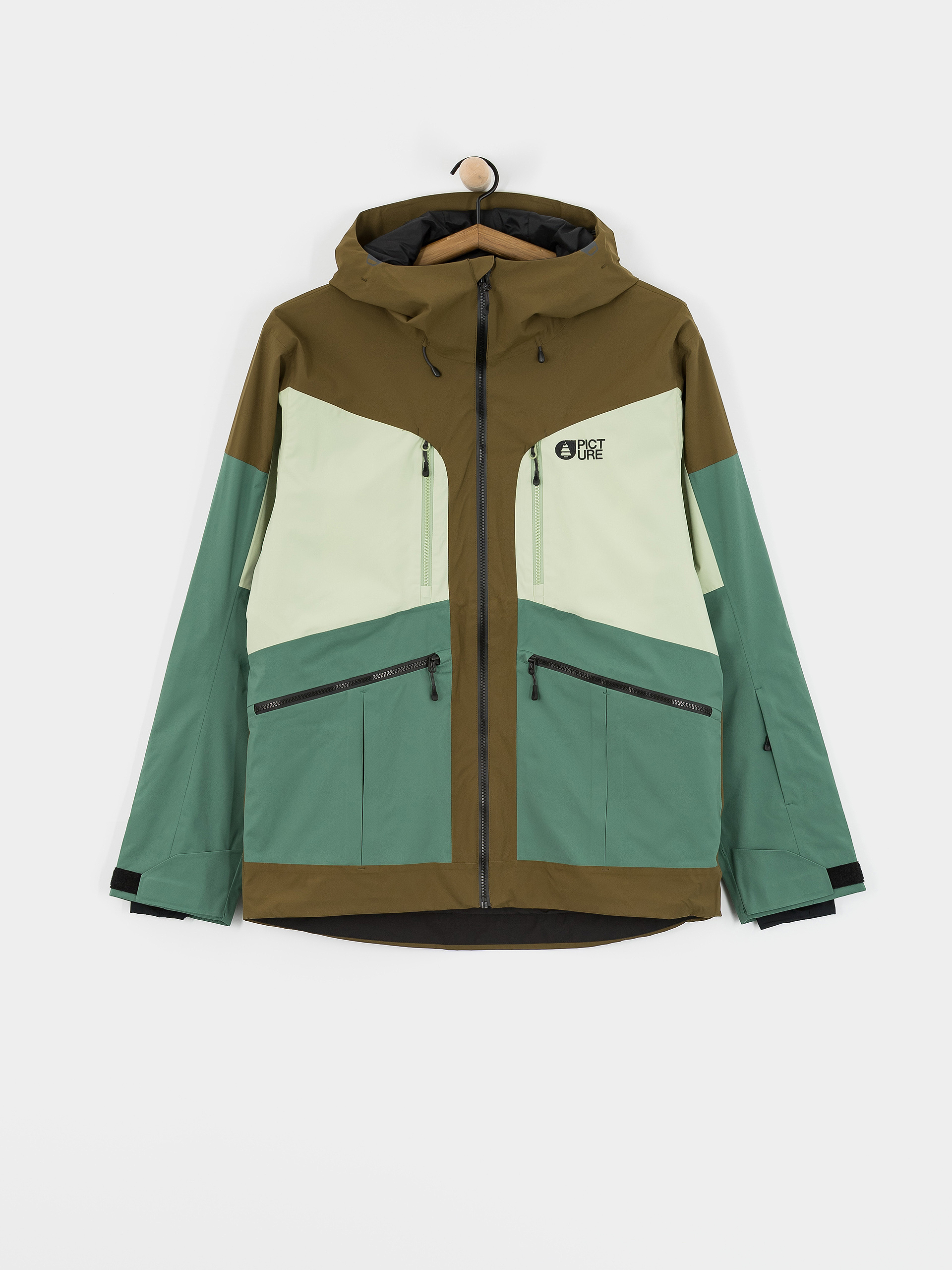 Чоловіча Сноубордична куртка Picture Naikoon (reseda)