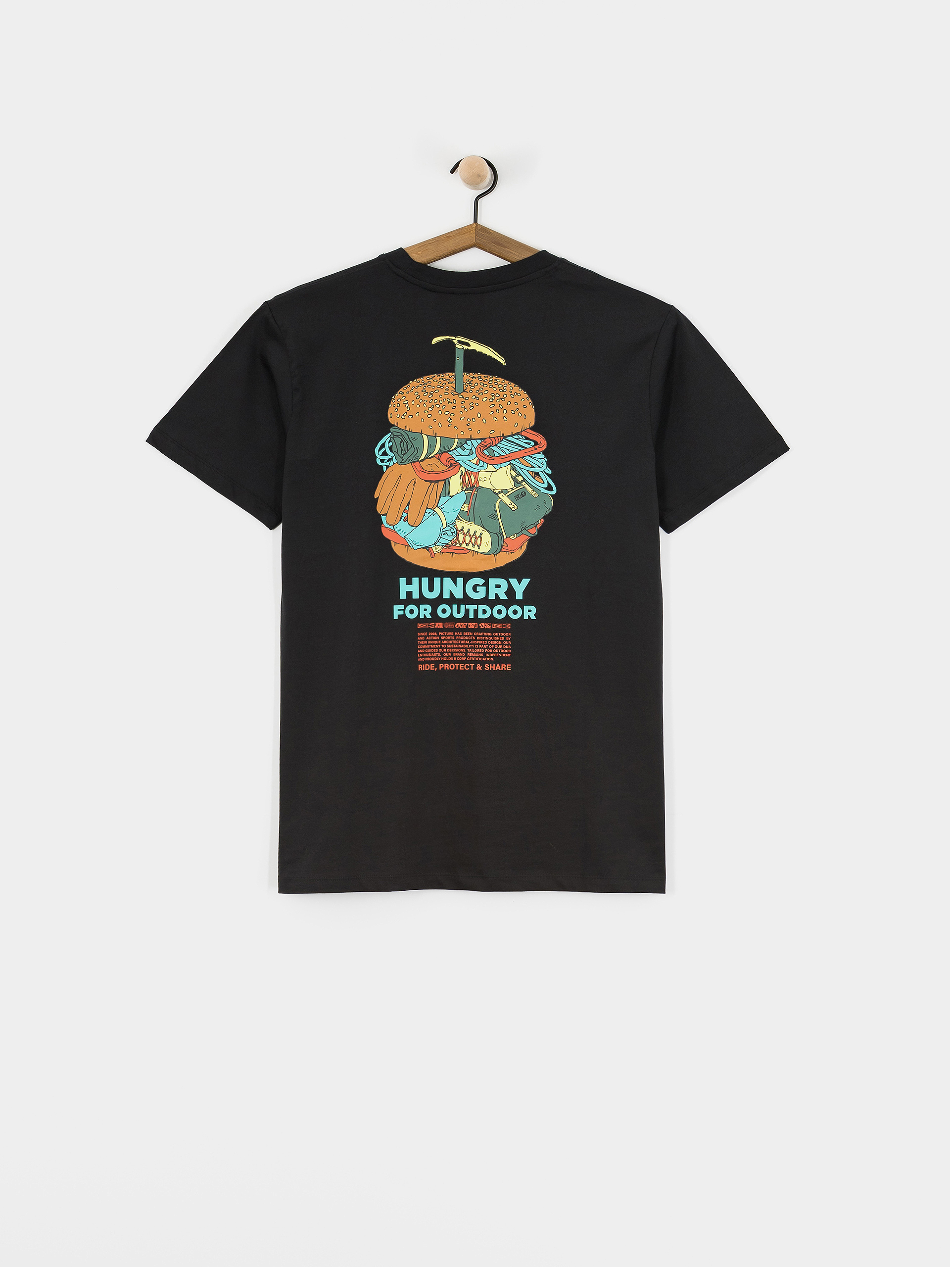 Футболка Picture Hikkily (black)