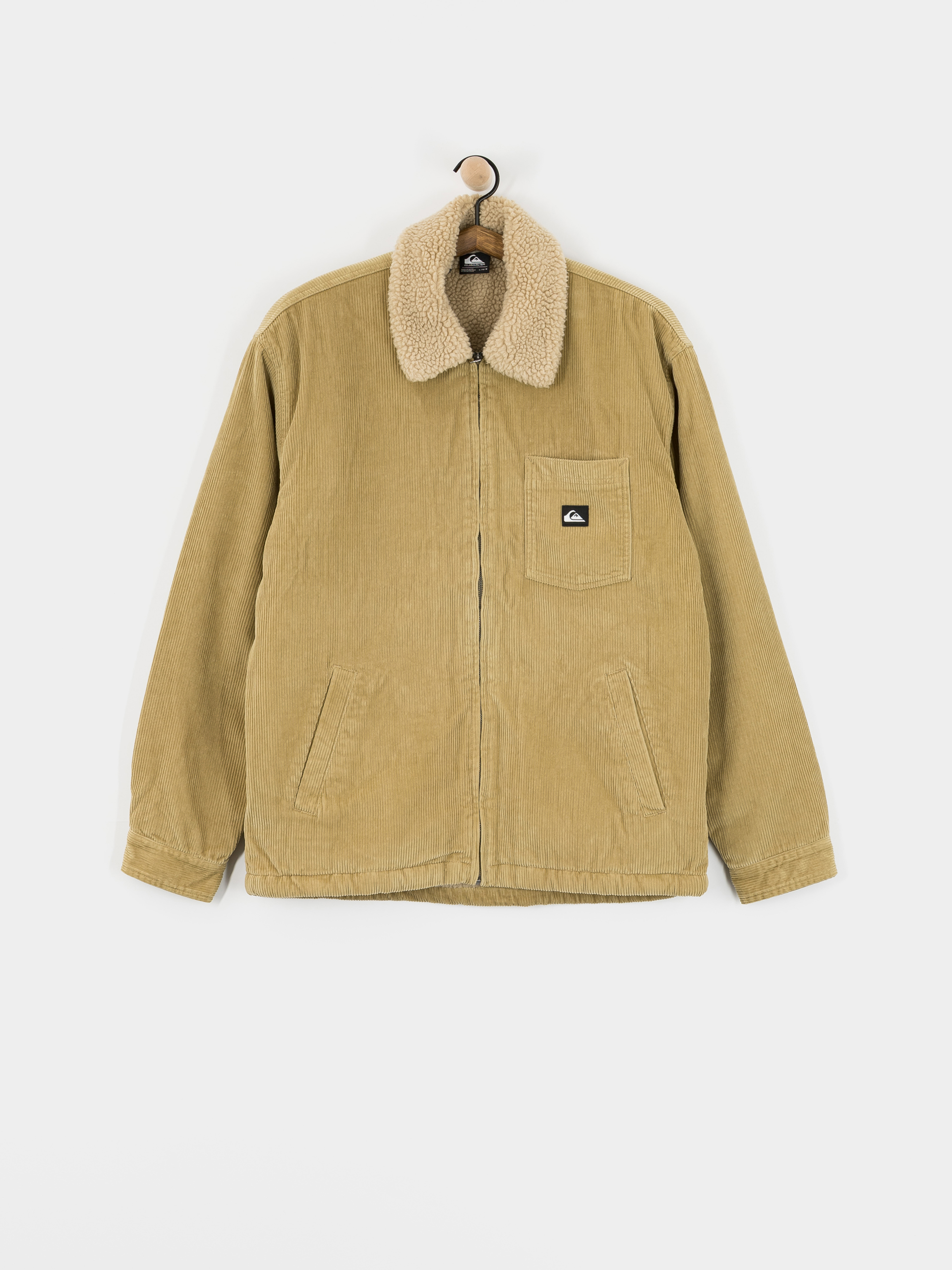 Куртка Quiksilver Dna Sherpa Harrington (sponge/grape leaf)