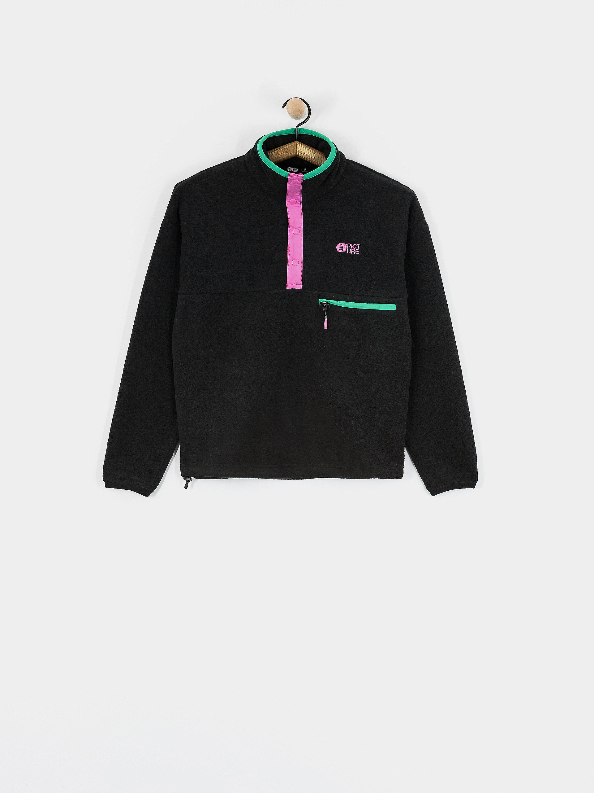 Флісовий светр Picture Arcca 1/4 Zip Wmn (black)