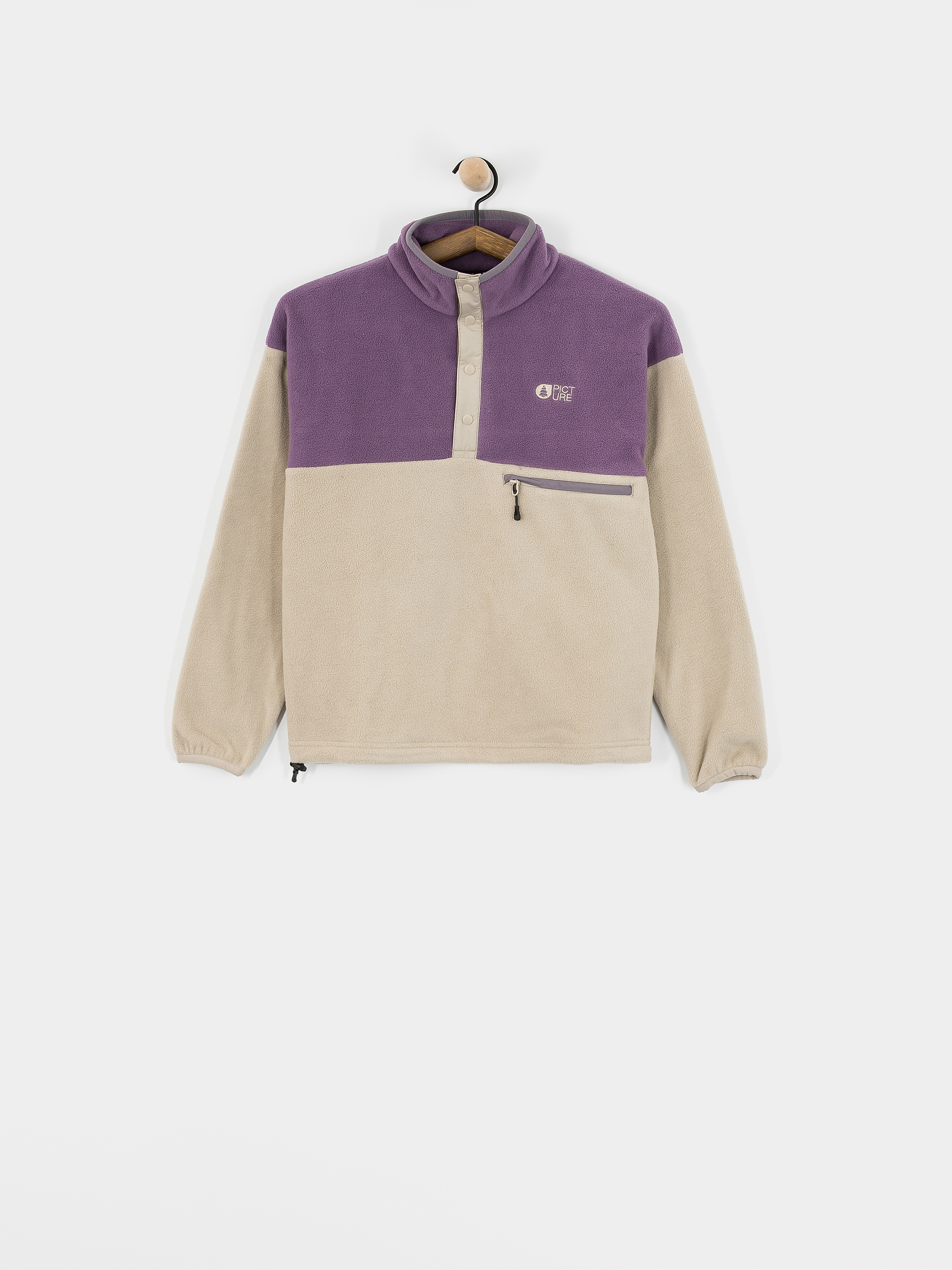 Флісовий светр Picture Arcca 1/4 Zip Wmn (pure cashmere)