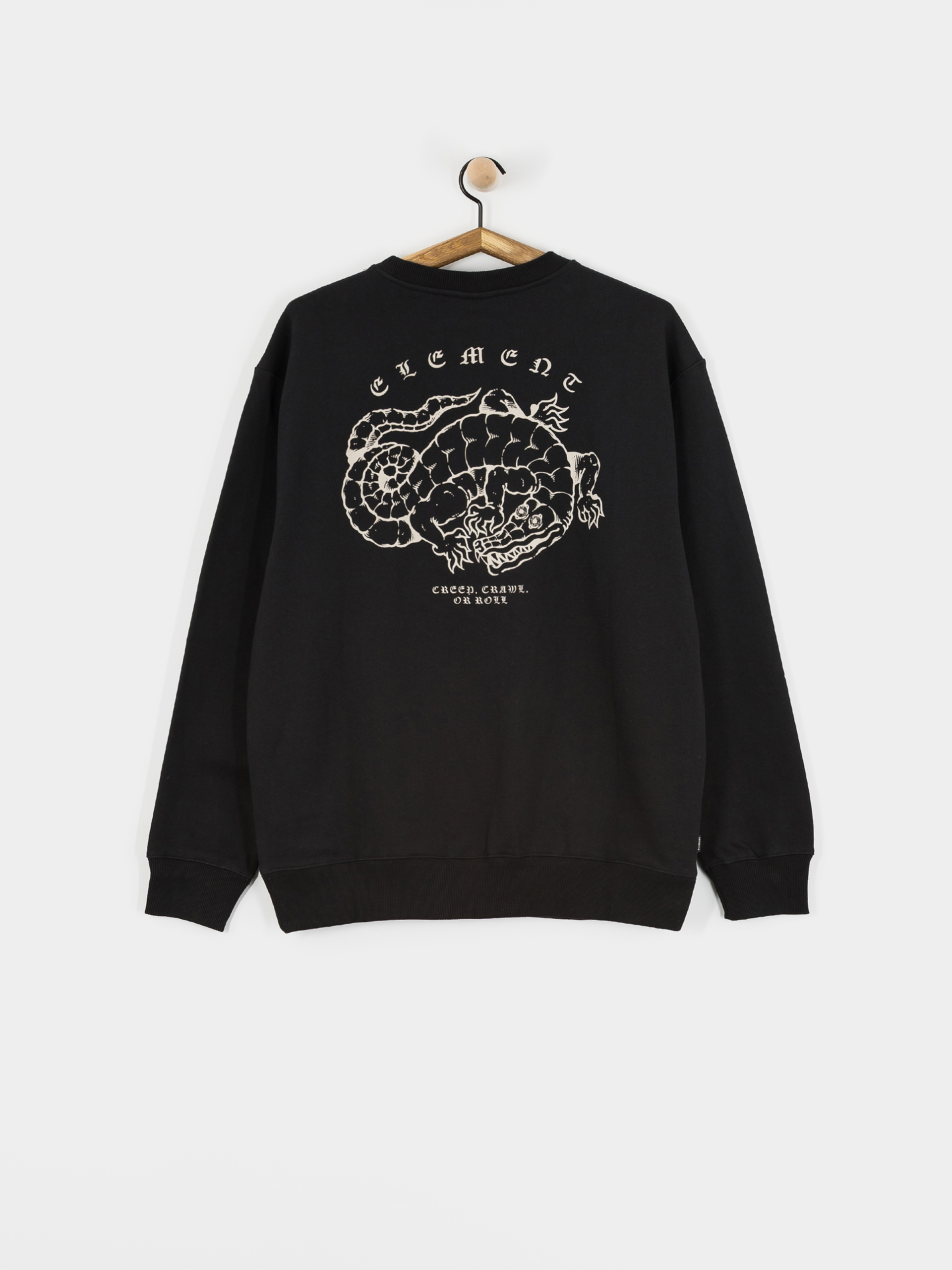 Світшот Element Aligator Cr (flint black)