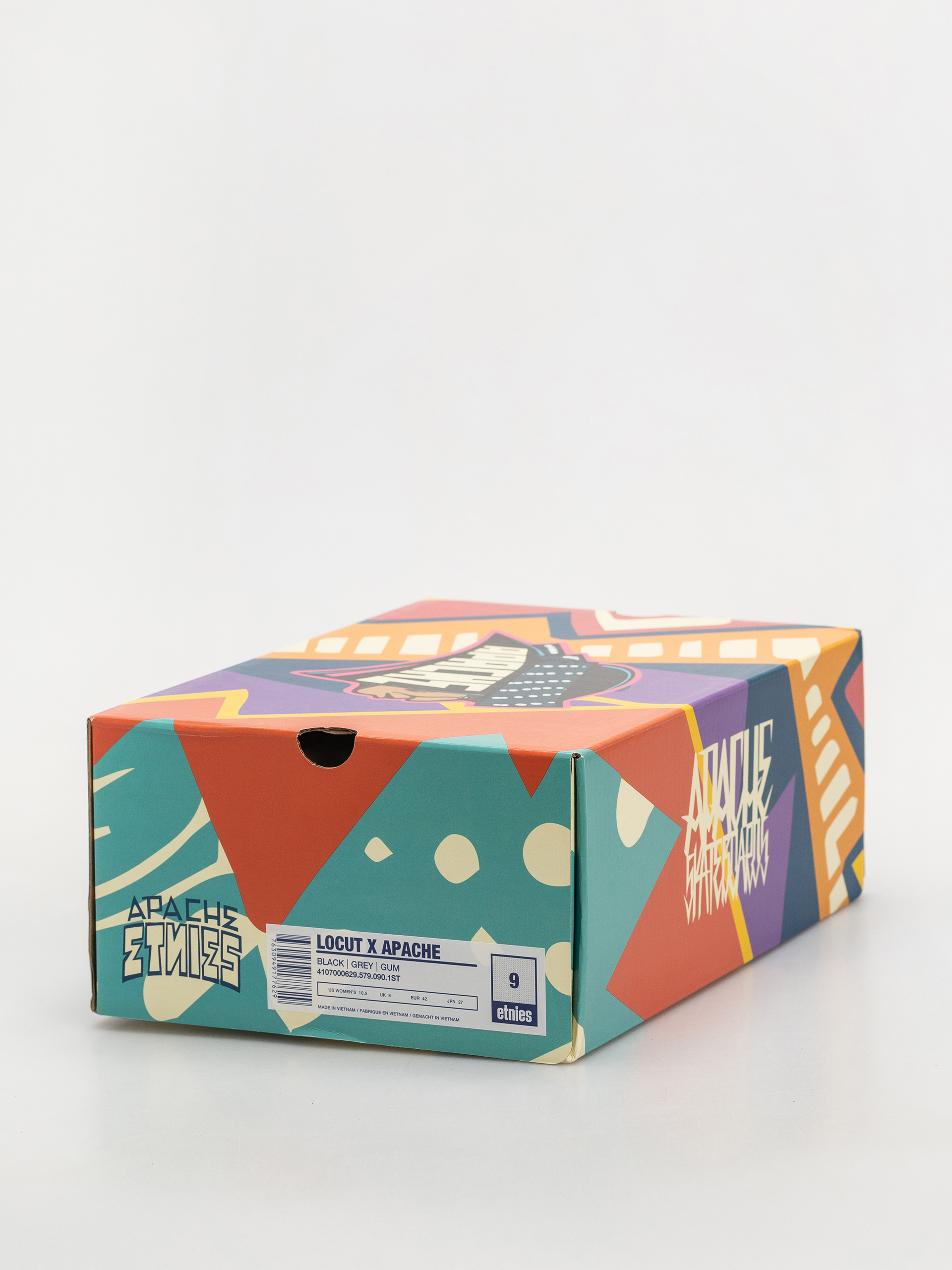 Взуття Etnies Locut X Apache (black/grey/gum)