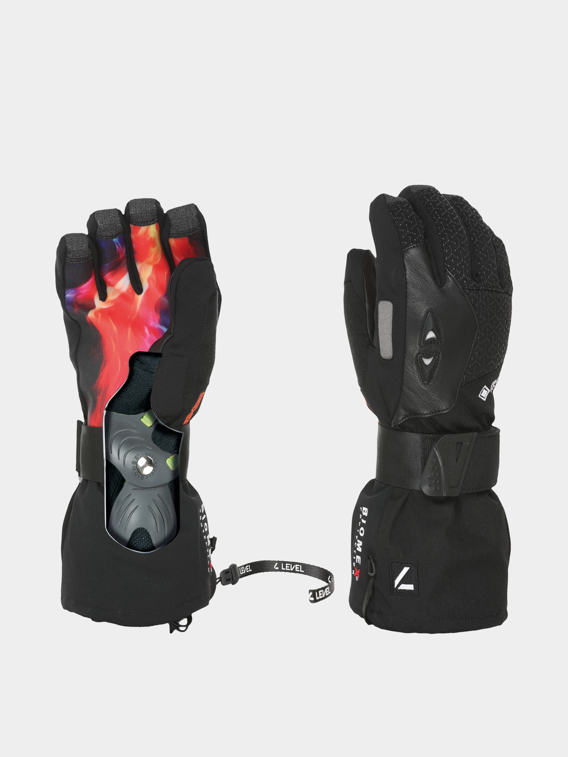 Рукавиці Level Super Pipe Gore Tex (black)