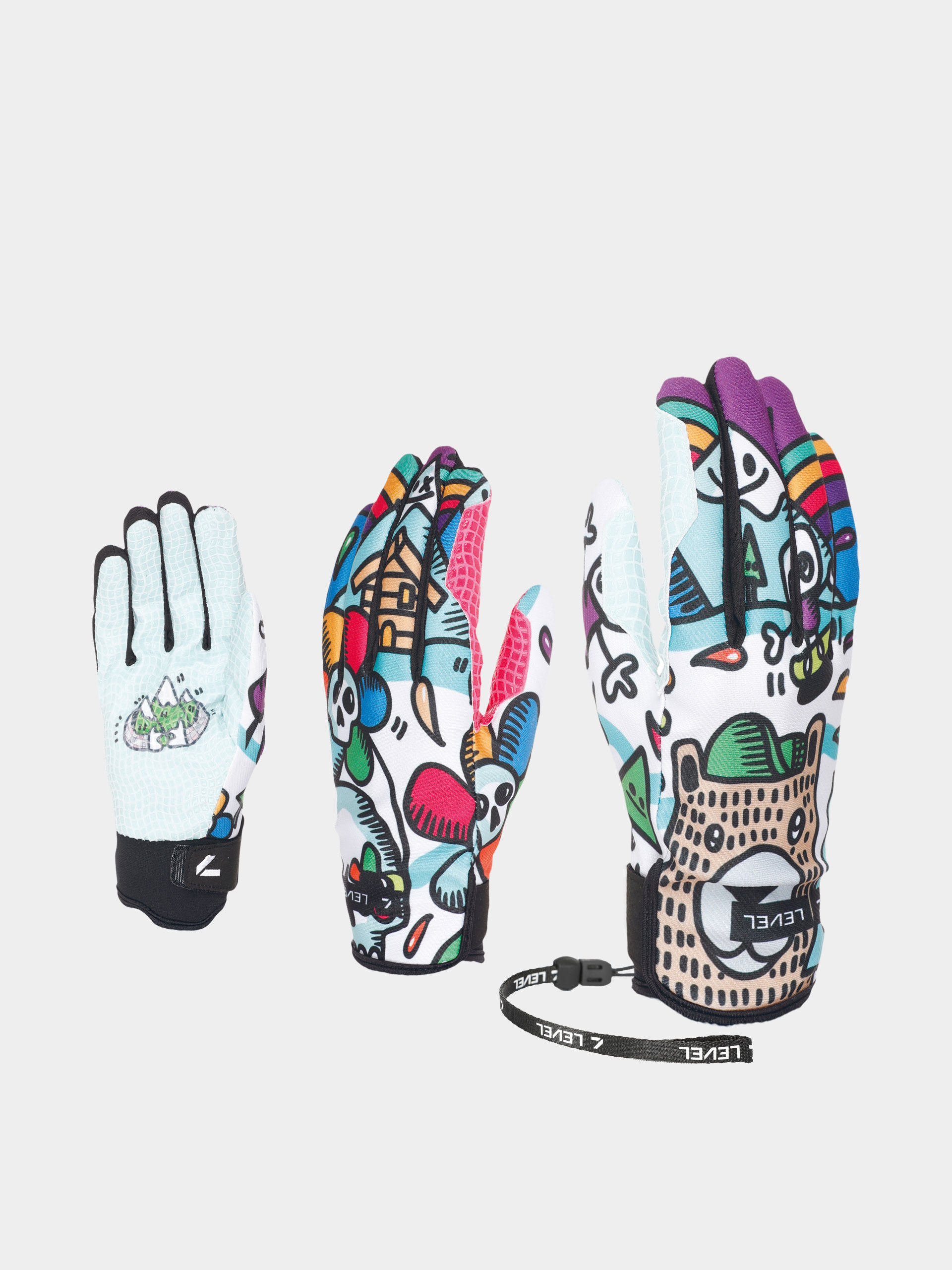 Рукавиці Level Web (logos)