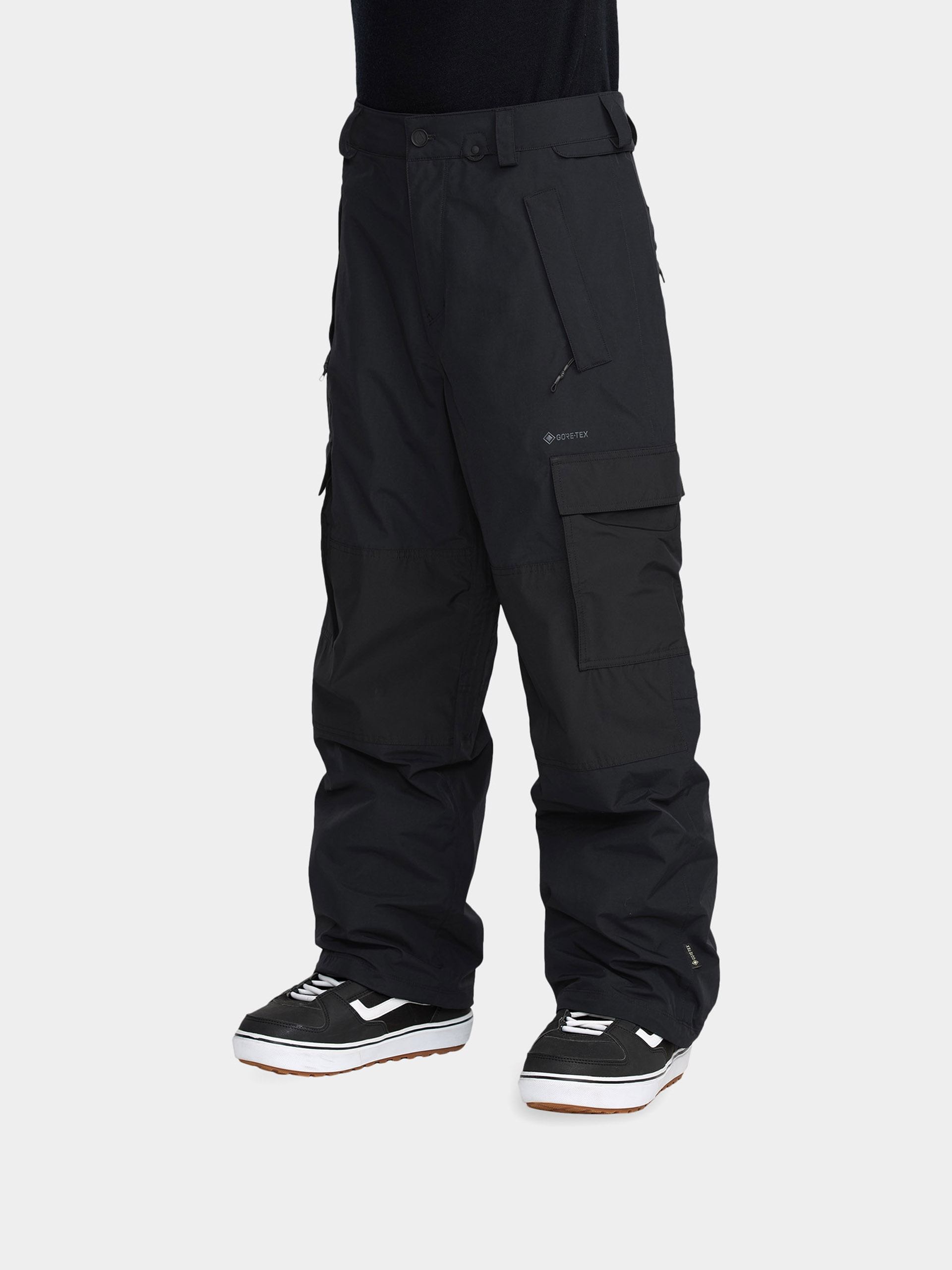 Чоловічі Сноубордичні штани Volcom Longo Gore Tex (black)