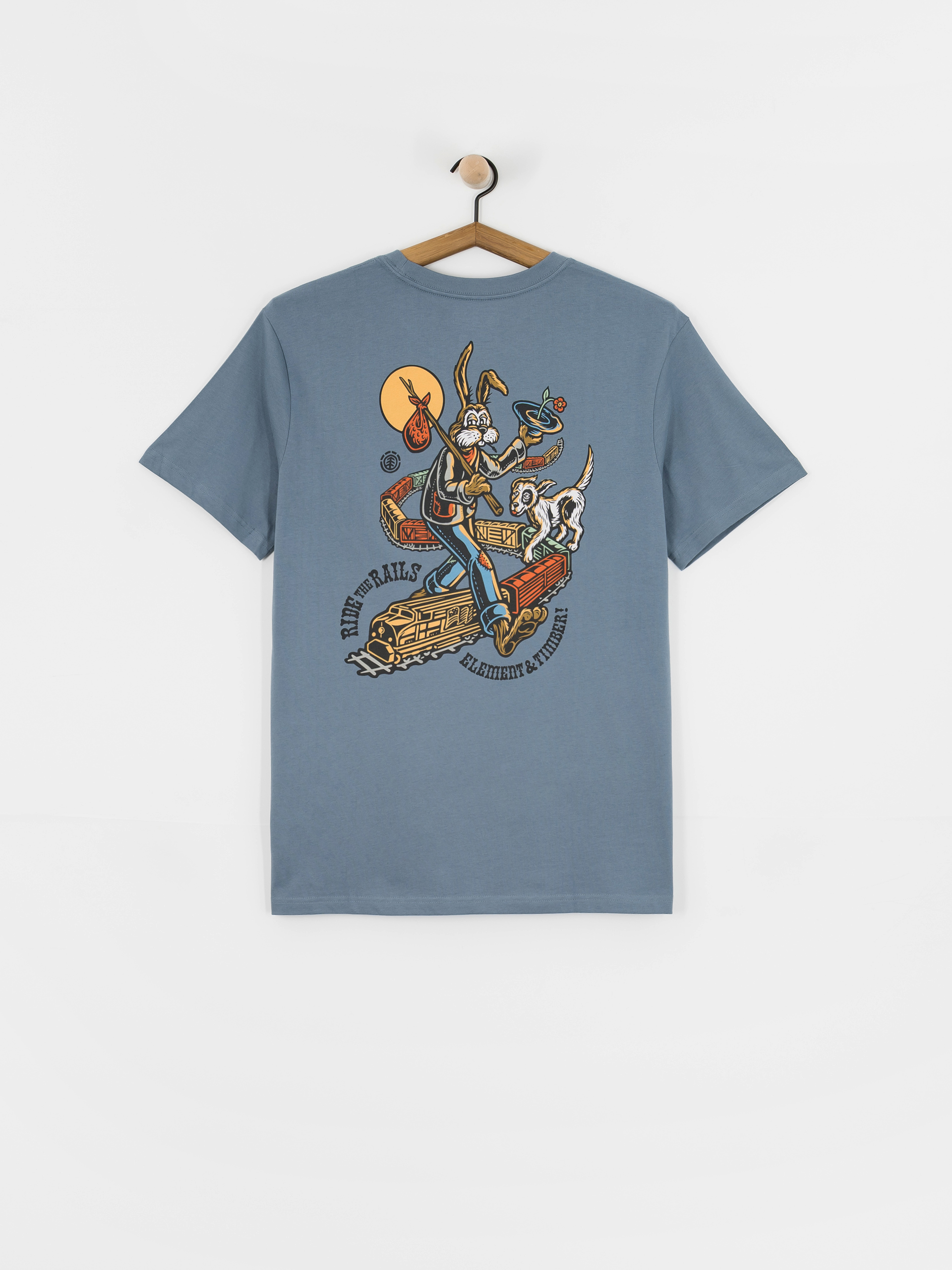 Футболка Element Timber On Track (blue mirage)