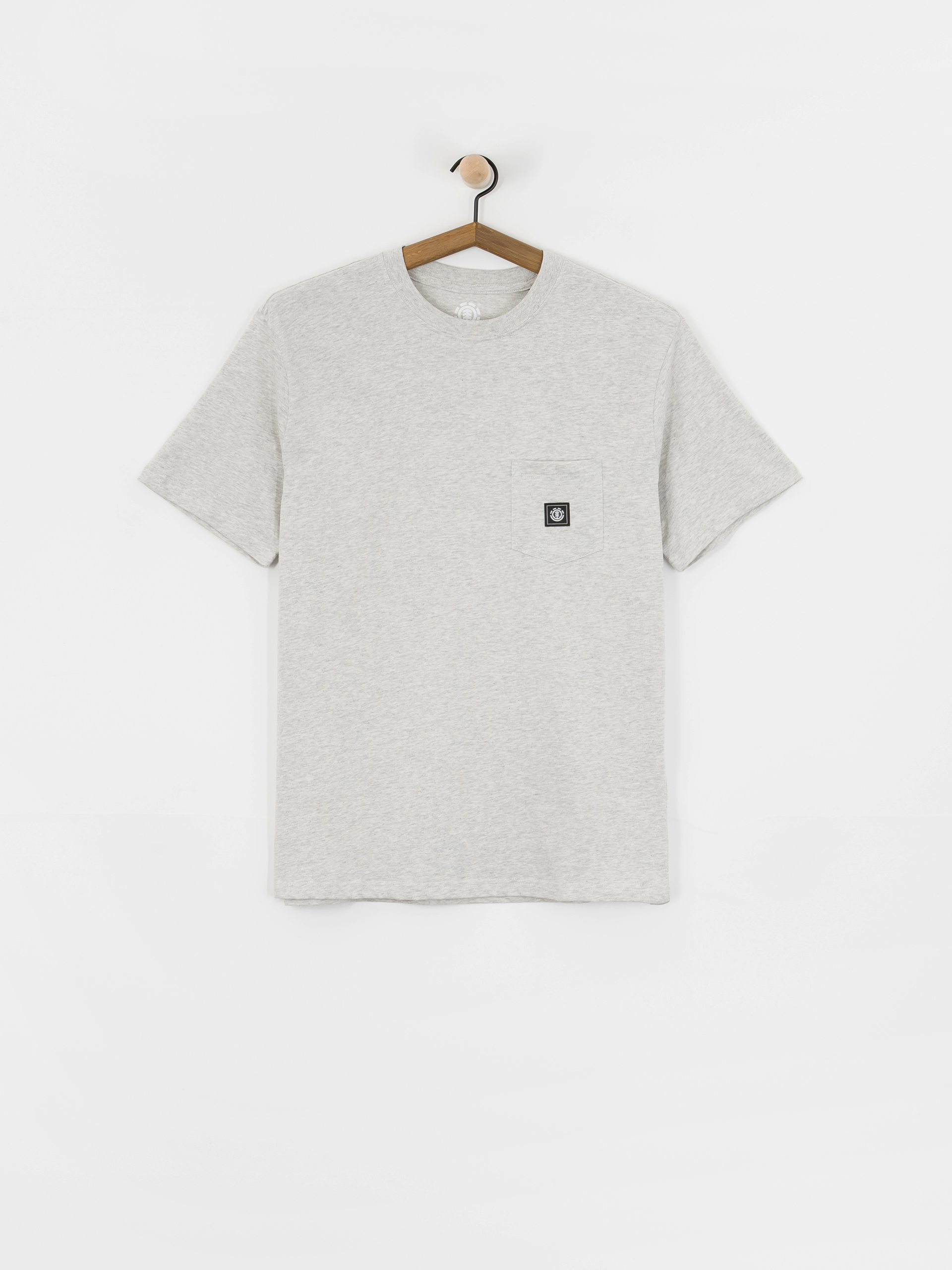 Футболка Element Icon Label Pocket (mid grey heather)