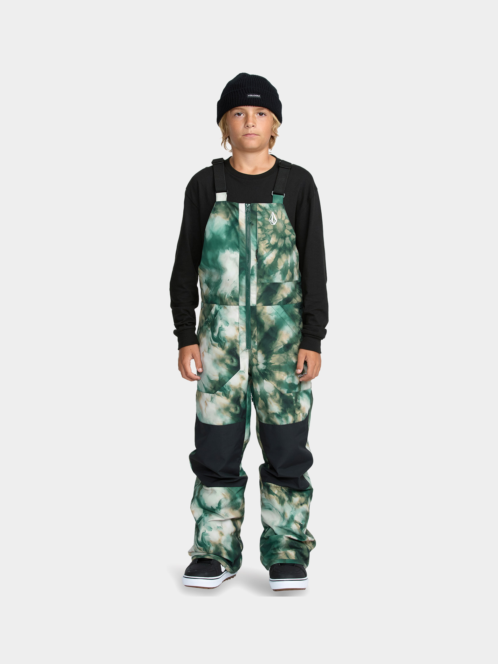 Сноубордичні штани Volcom Barkley Ins Bib Overall JR (green)