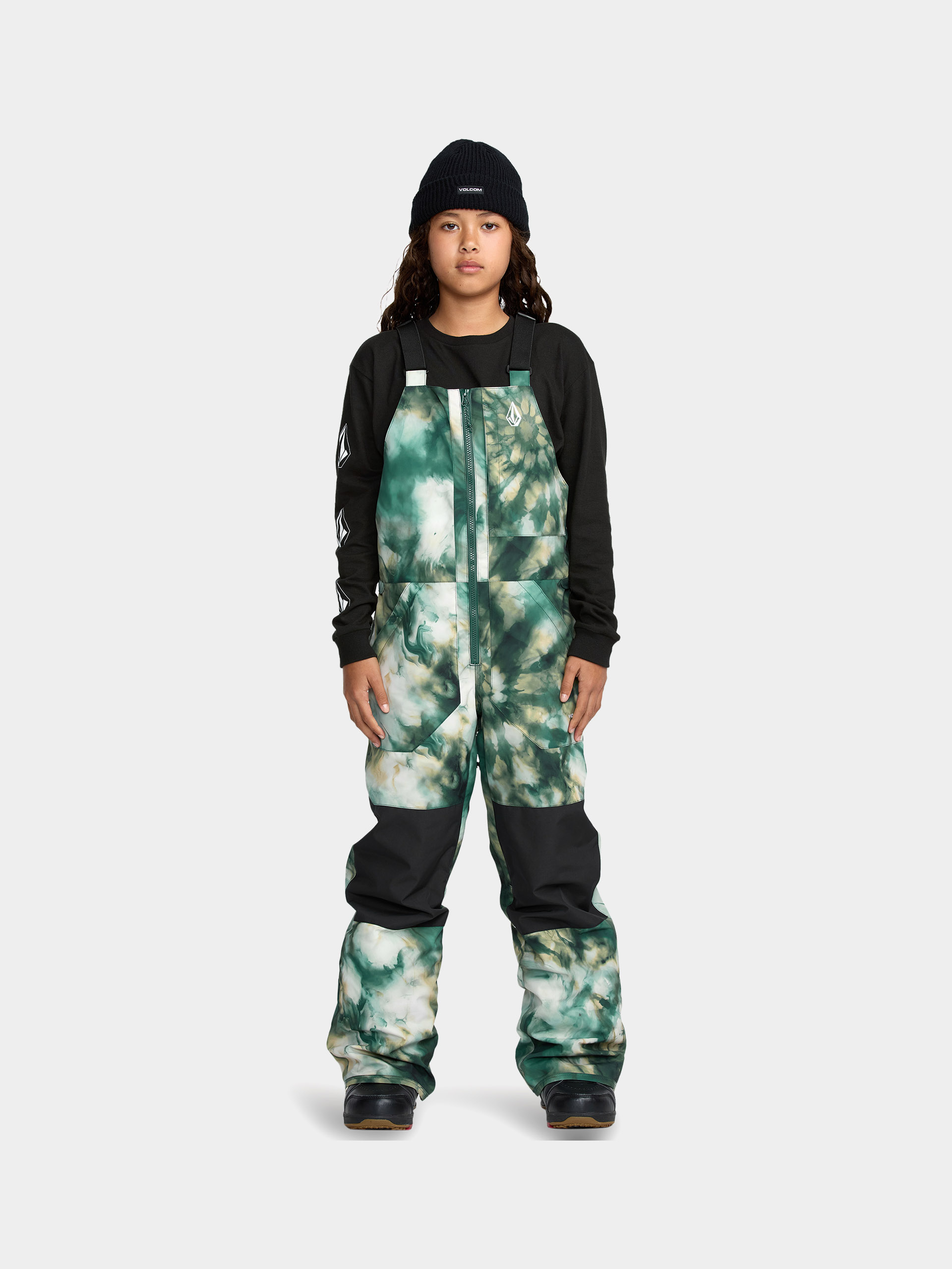 Сноубордичні штани Volcom Barkley Ins Bib Overall JR (green)