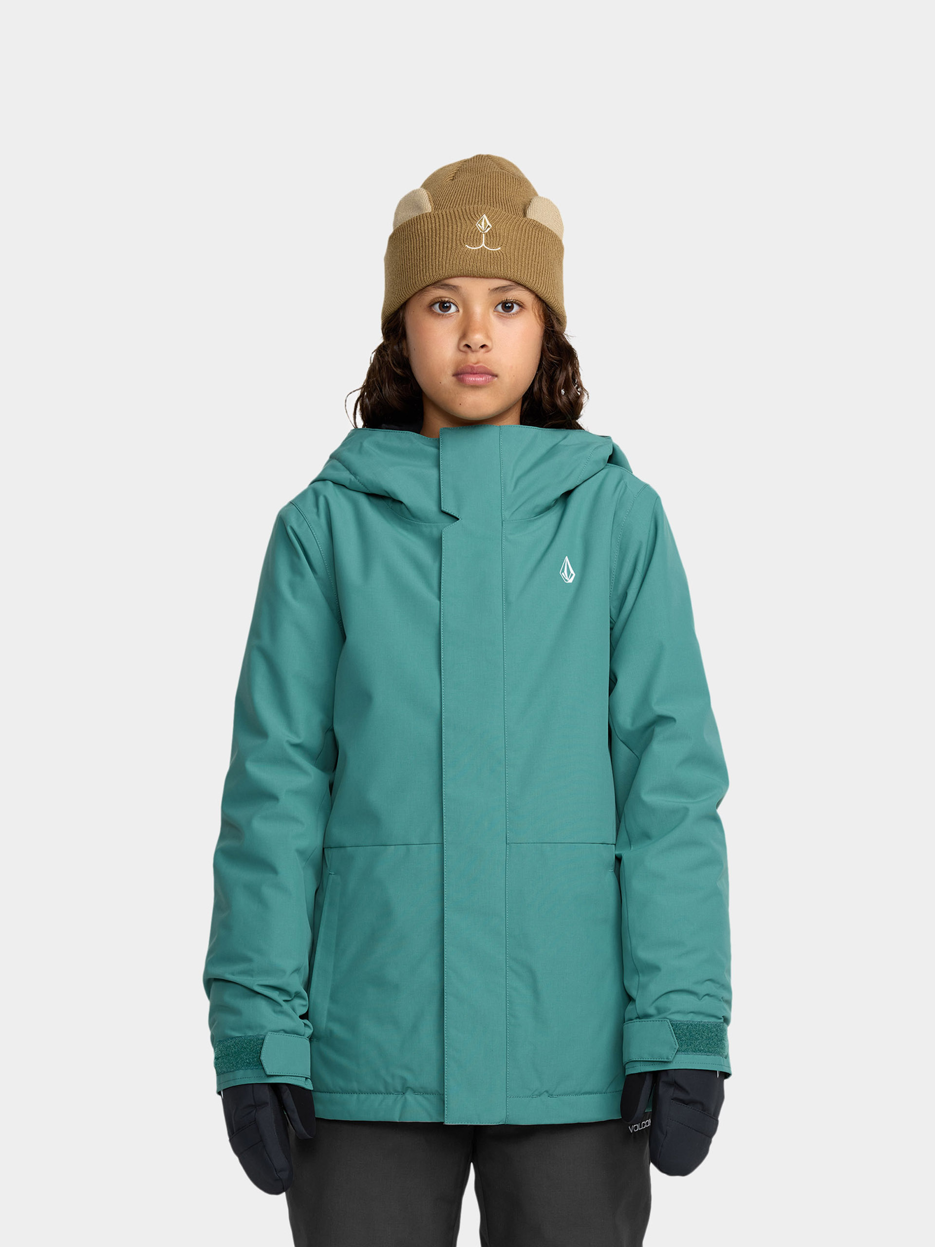 Сноубордична куртка Volcom Sass'N'Frass Ins JR (spruce green)