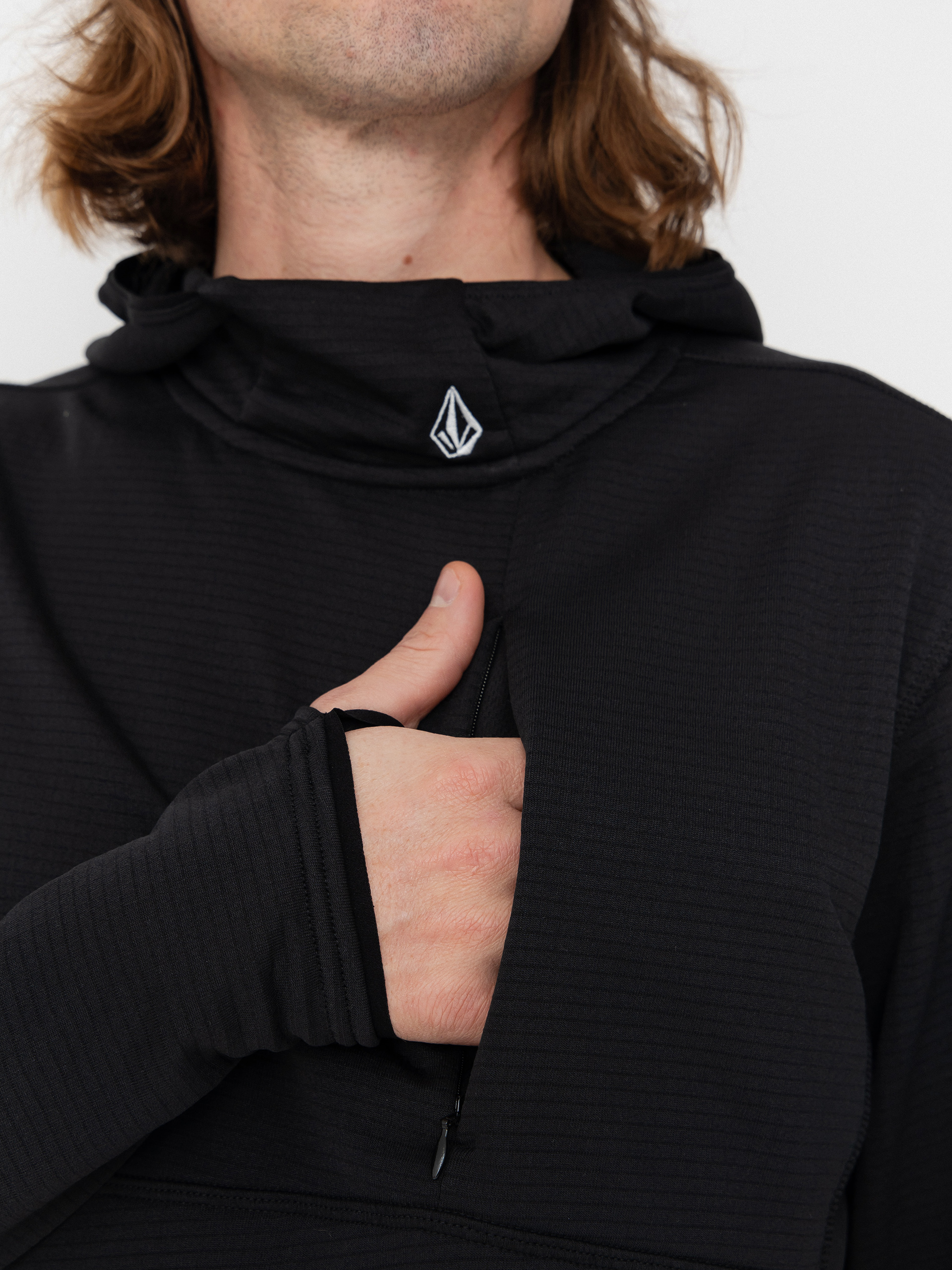 Чоловіча Термосвітшот Volcom Gridlock HD (black)