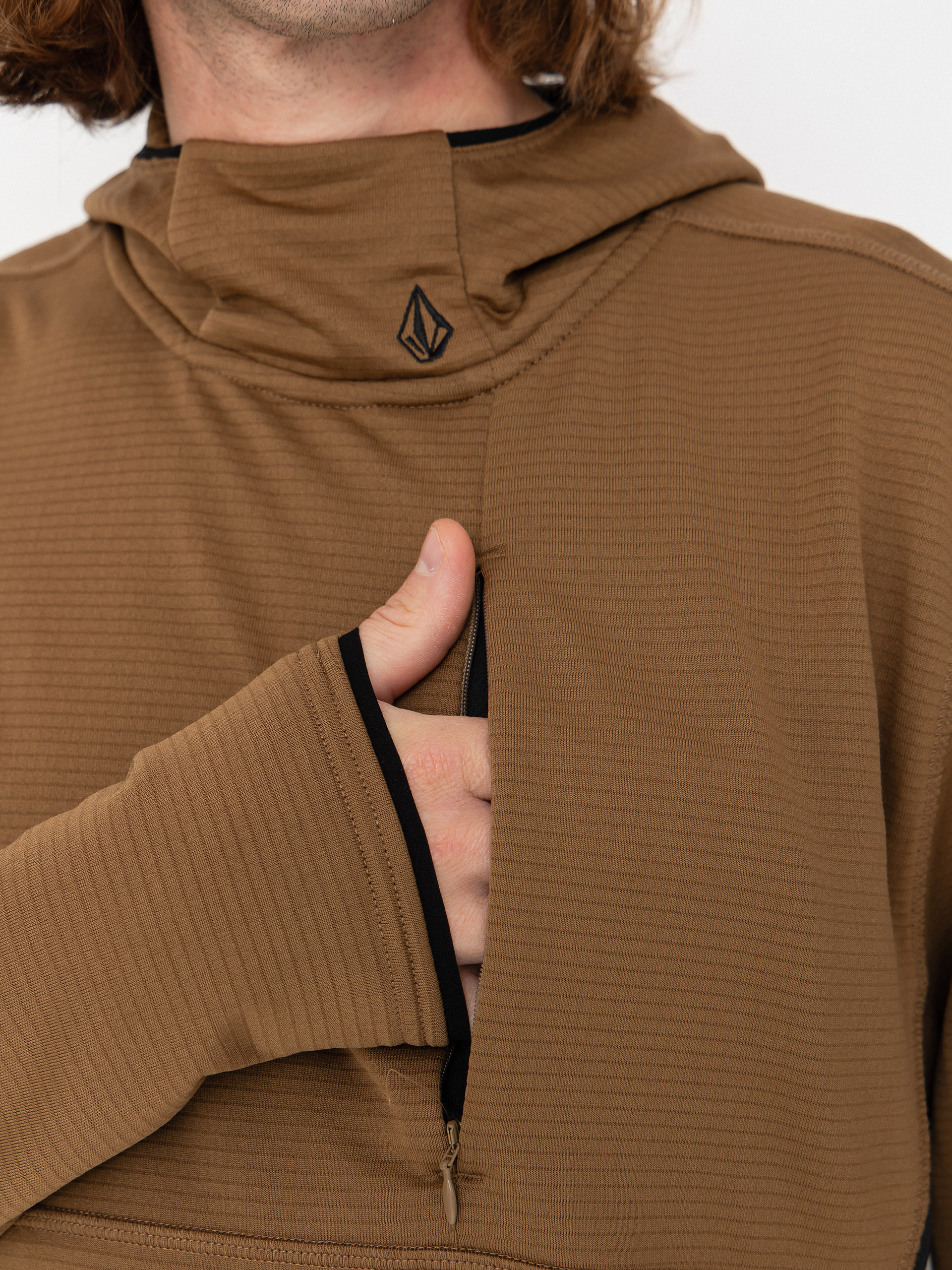 Чоловіча Термосвітшот Volcom Gridlock HD (bronze)