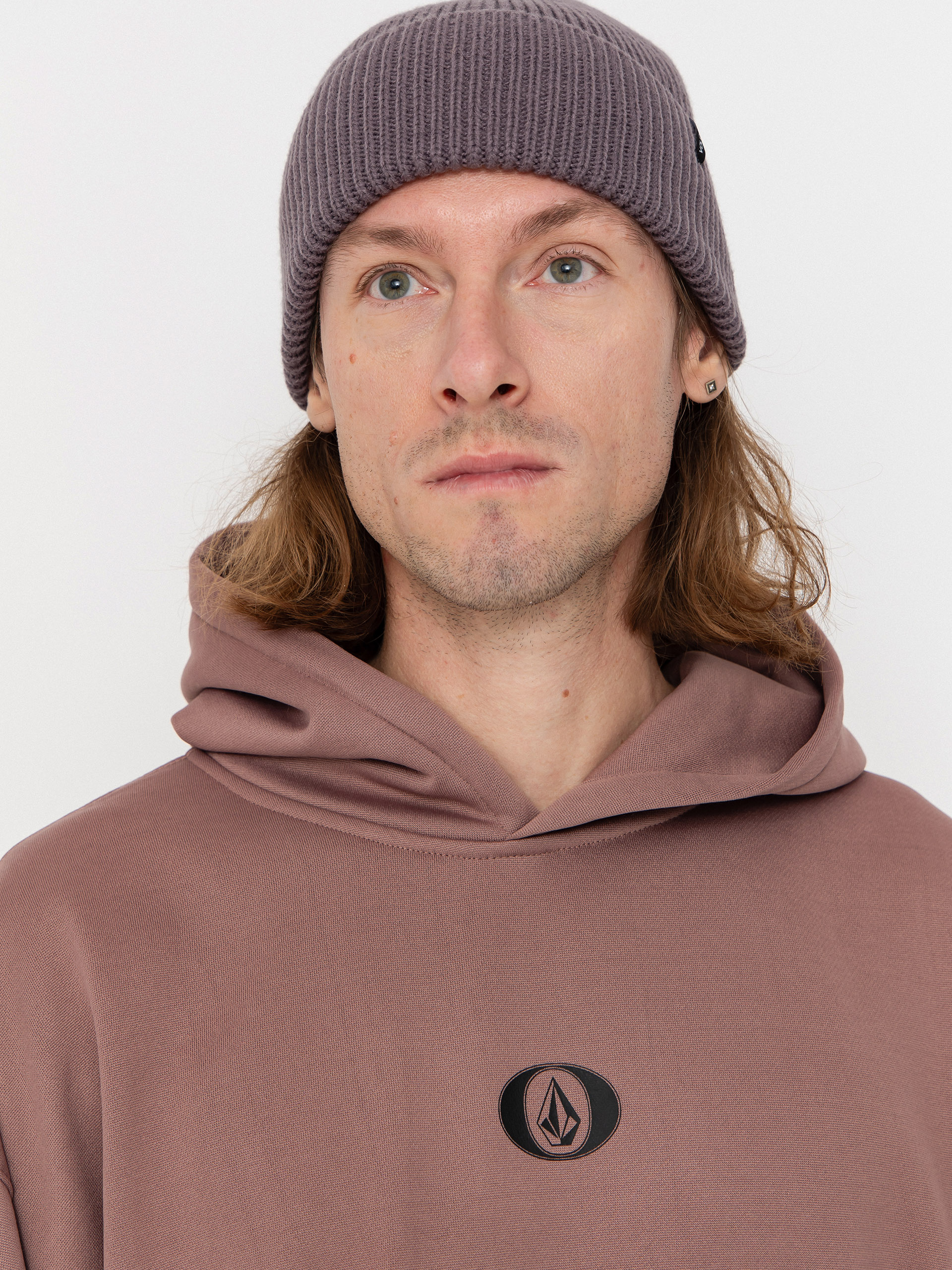 Чоловіча Термосвітшот Volcom Vital Hydro HD (mauve)