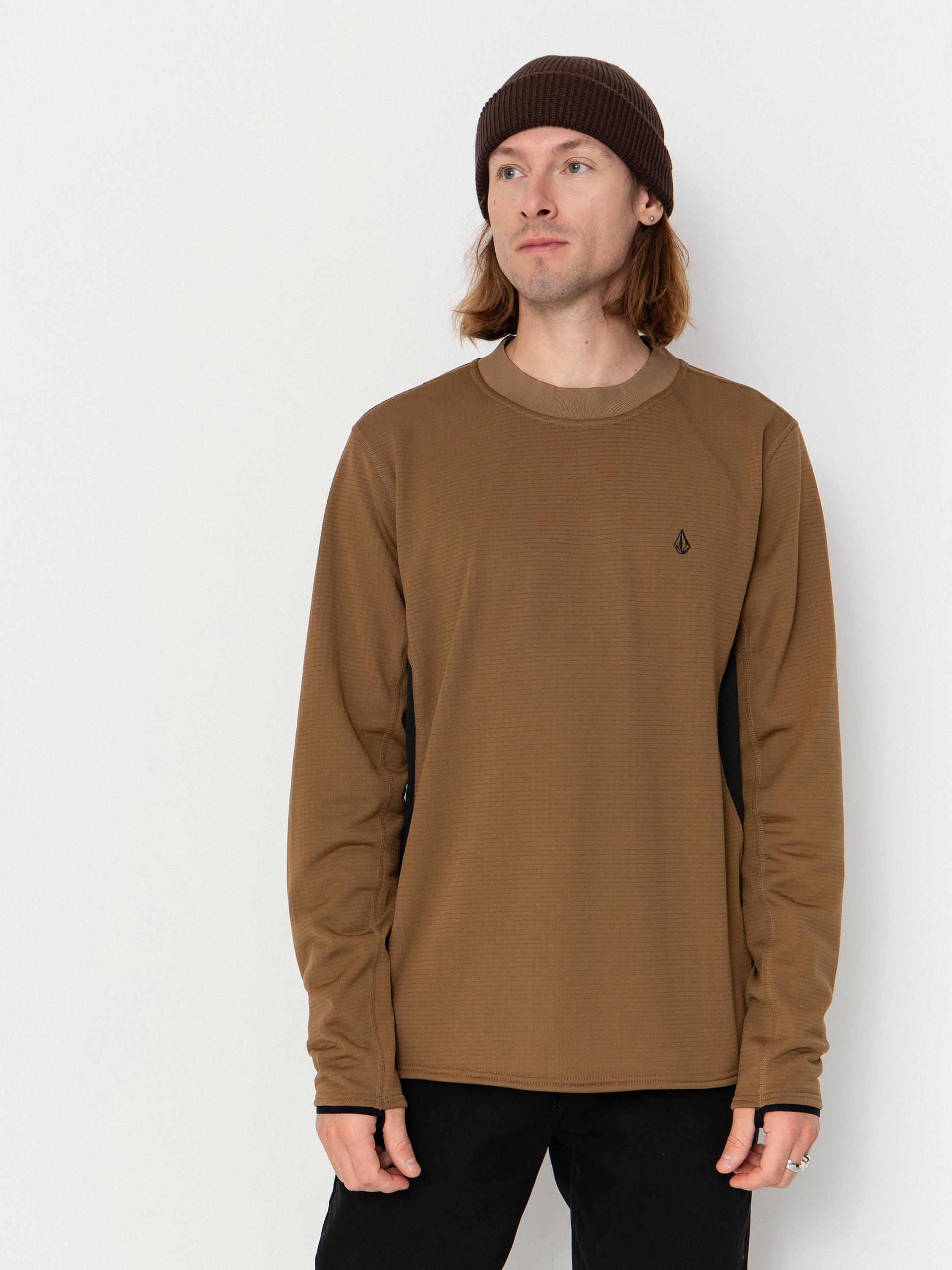 Термосвітшот Volcom Gridlock Crew Neck (bronze)