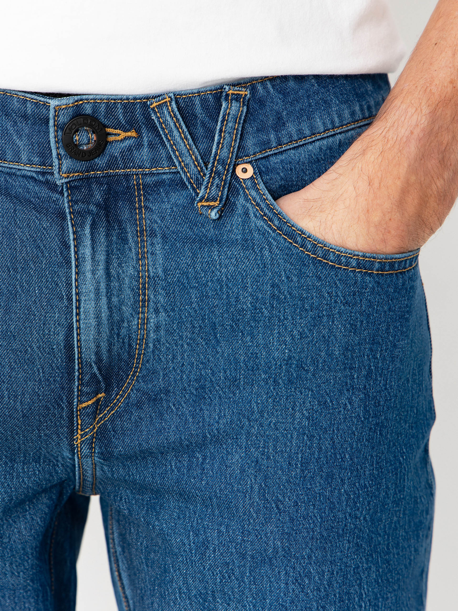 Штани Volcom Solver Denim (bold blue)