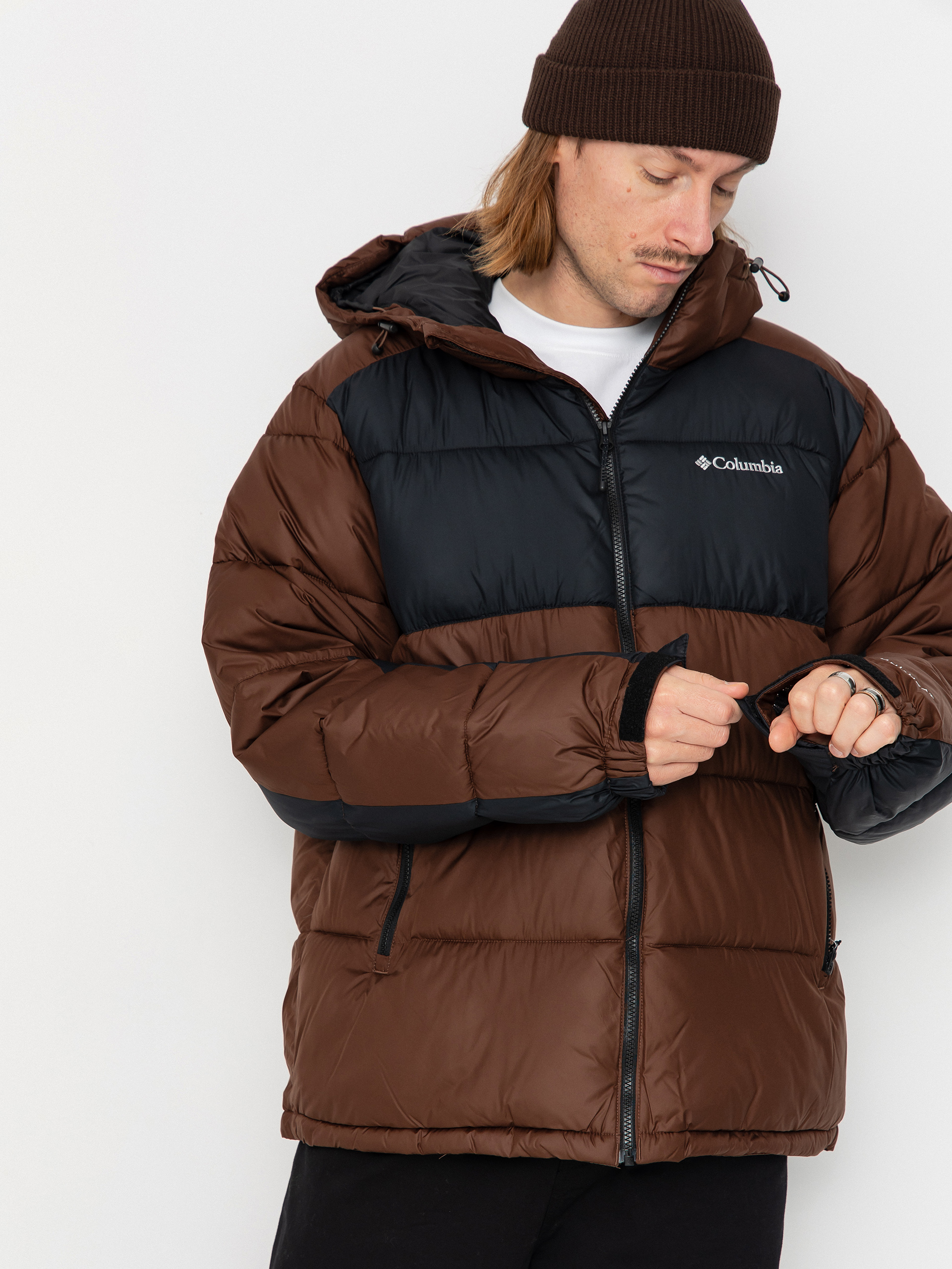 u041au0443u0440u0442u043au0430 Columbia Pike Lake II Hooded (tobacco/black)