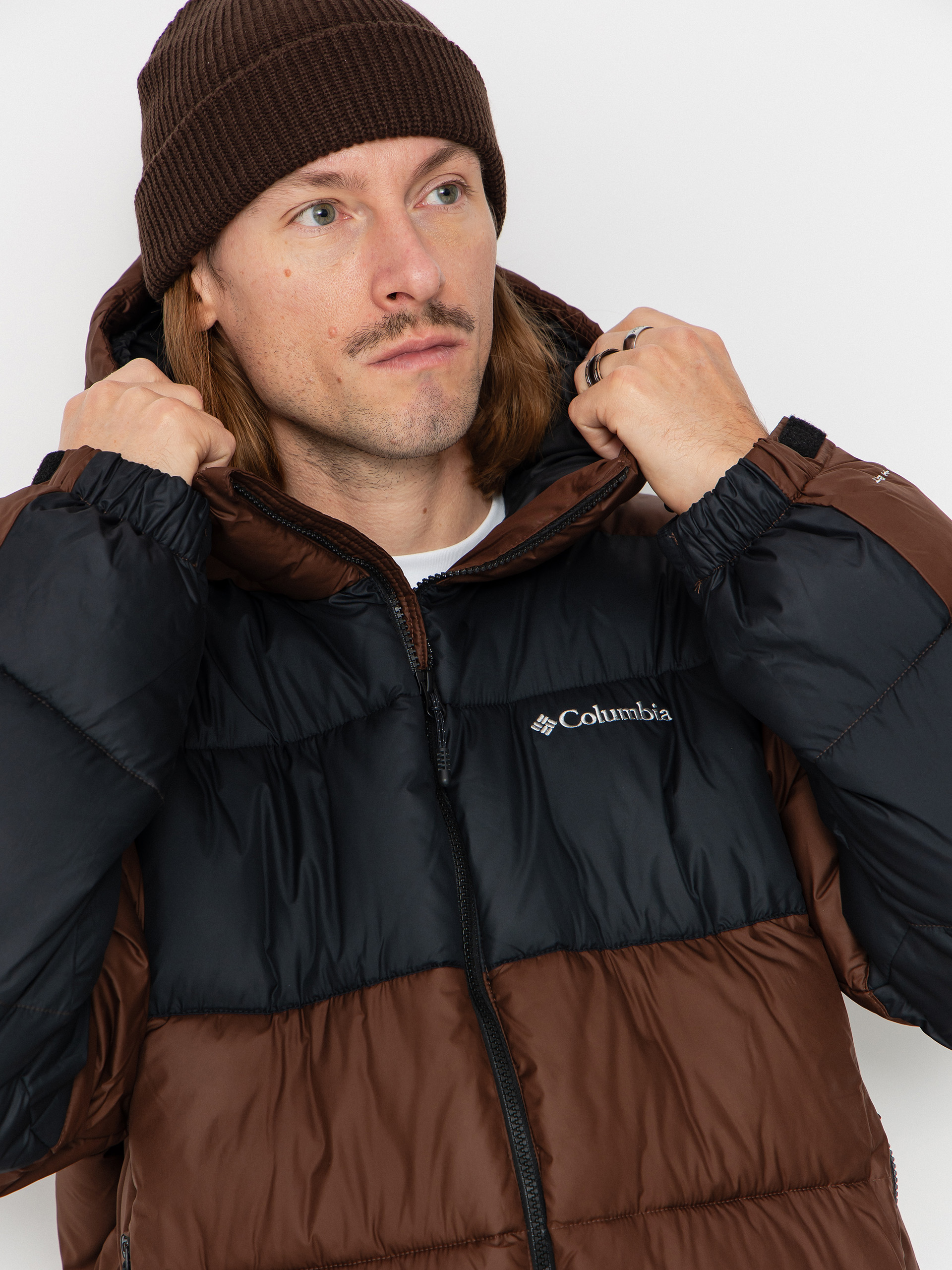 Куртка Columbia Pike Lake II Hooded (tobacco/black)