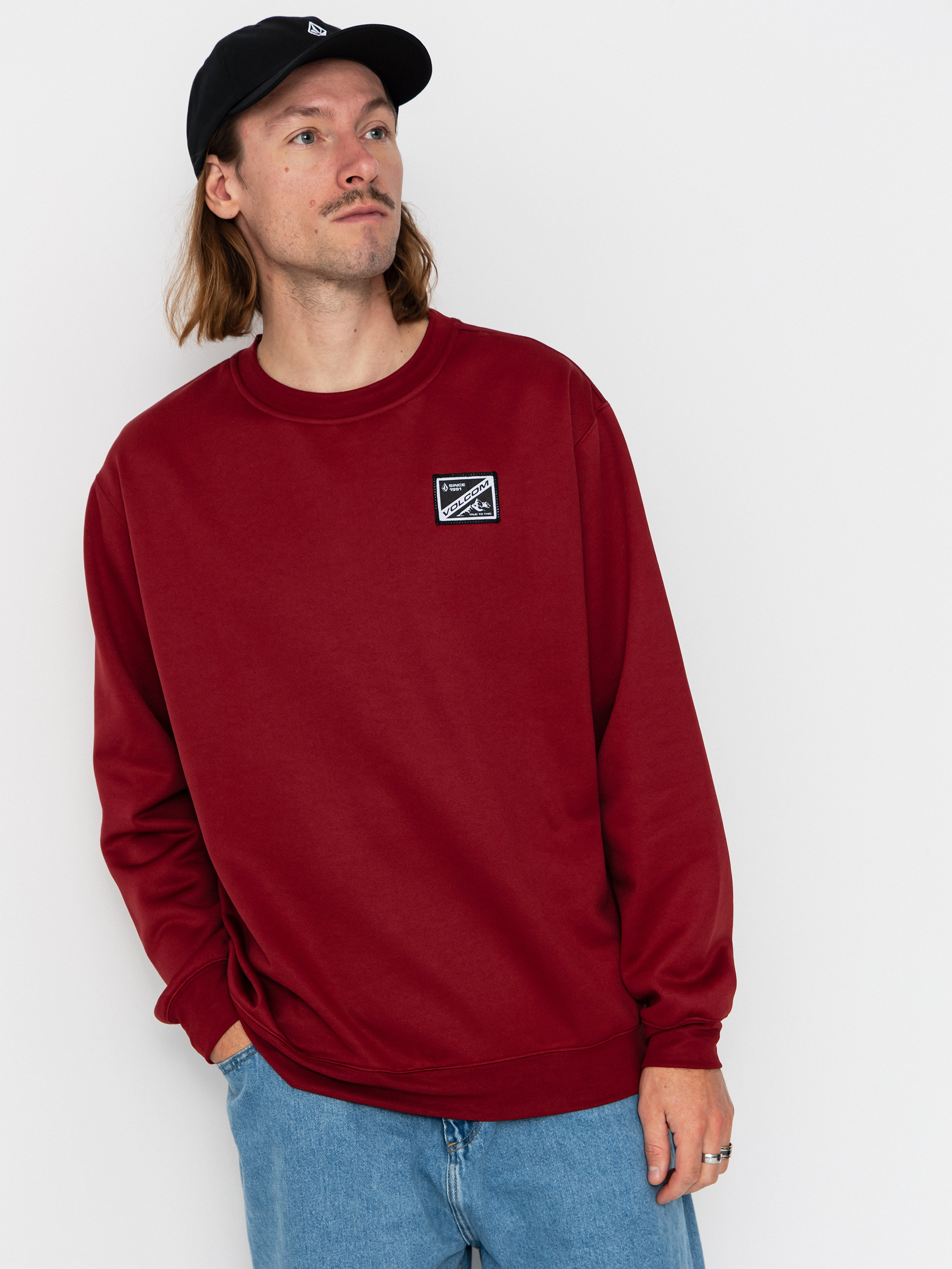u0421u0432u0456u0442u0448u043eu0442 Volcom Hydro (burnt red)