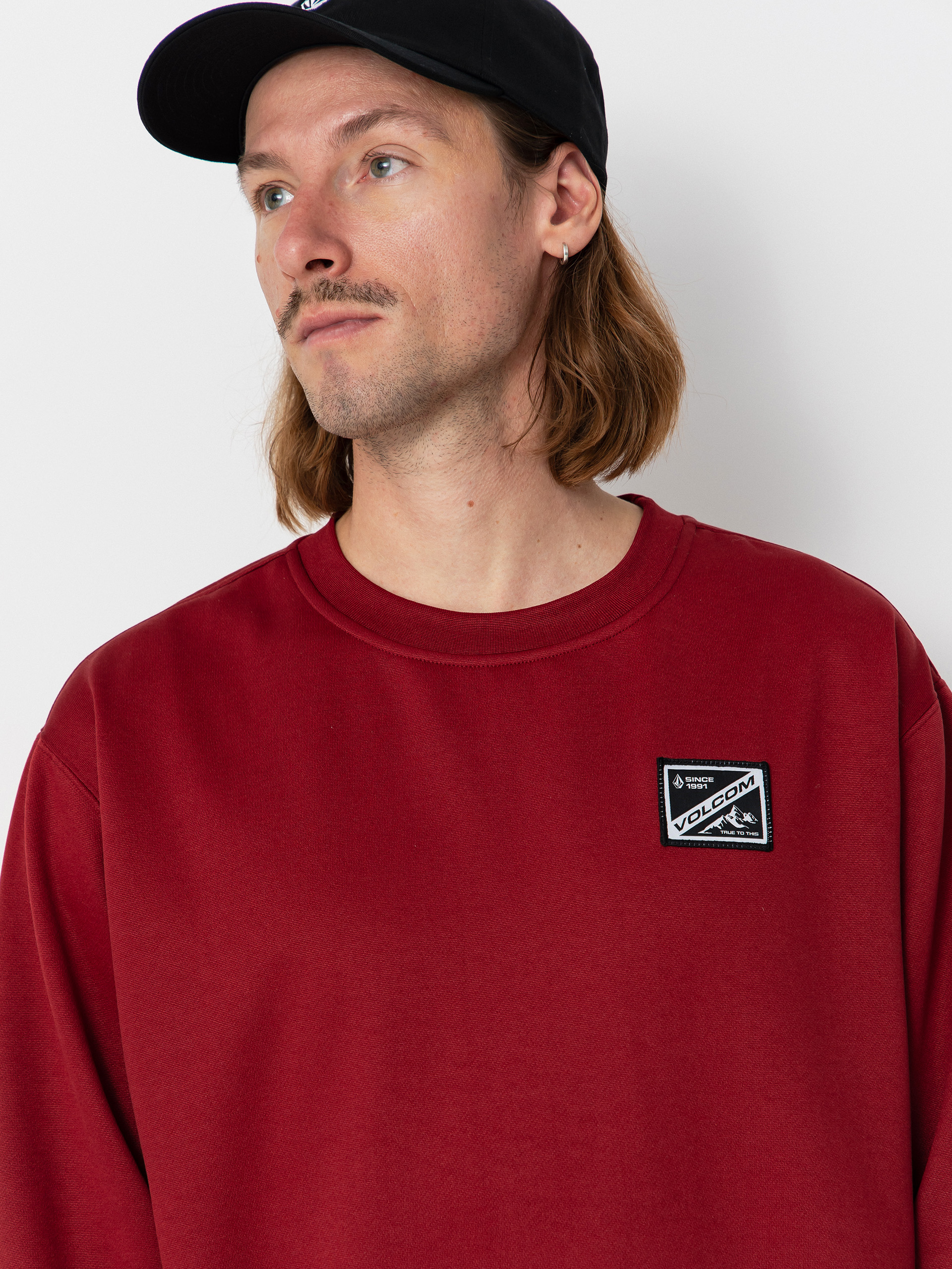 Світшот Volcom Hydro (burnt red)