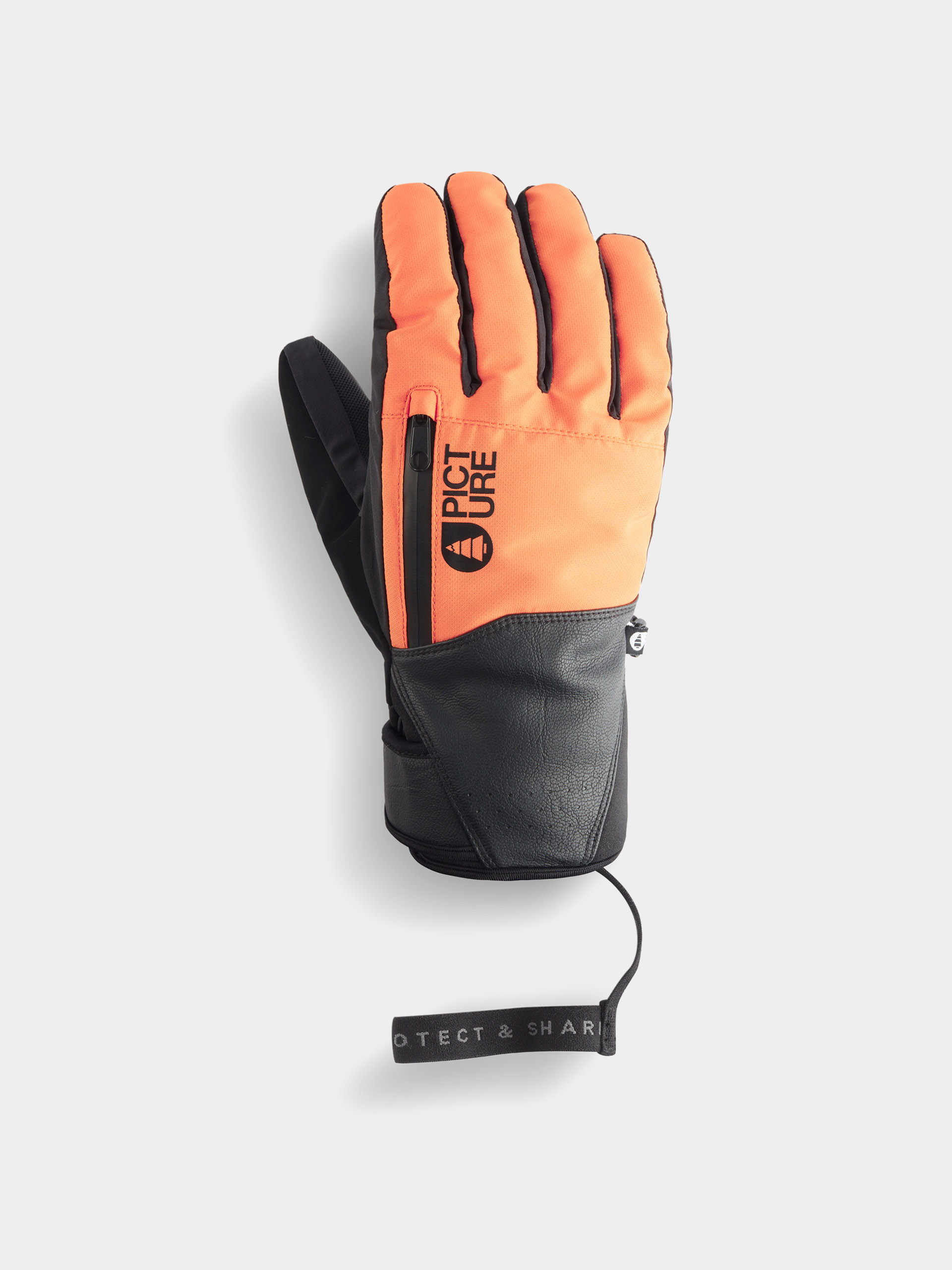 muscat様くつ36 Рукавиці Picture Madson Gloves - оранжевий (neon flare)