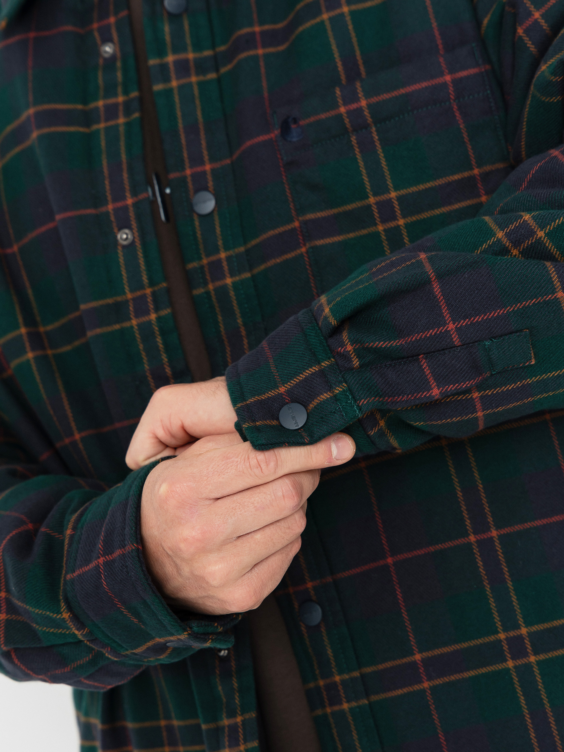Куртка Carhartt WIP Gargan (gargan check/dark fir)