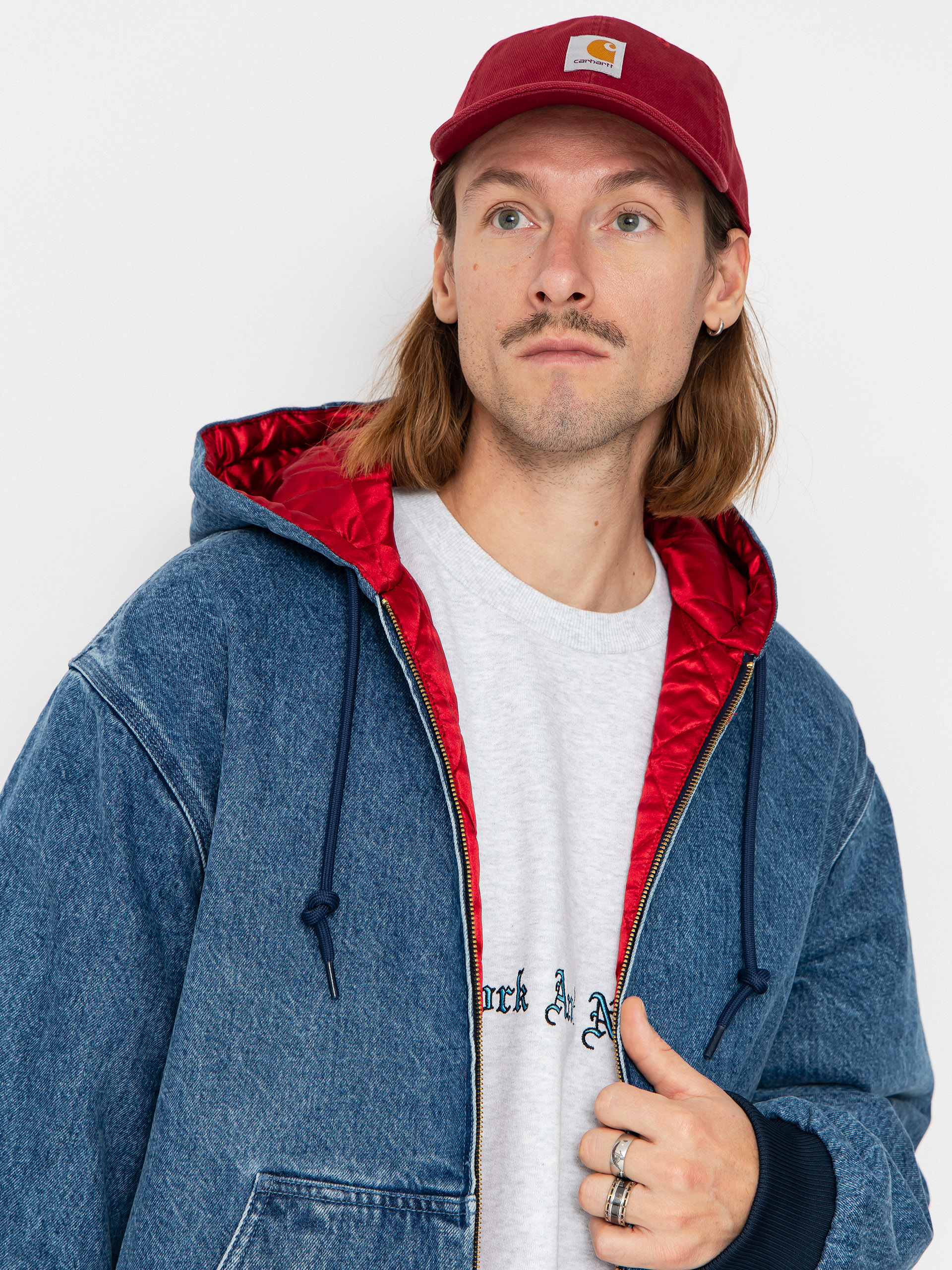 Куртка Carhartt WIP 50 Years Anniversary OG Active (blue/usa red/stone bleached)
