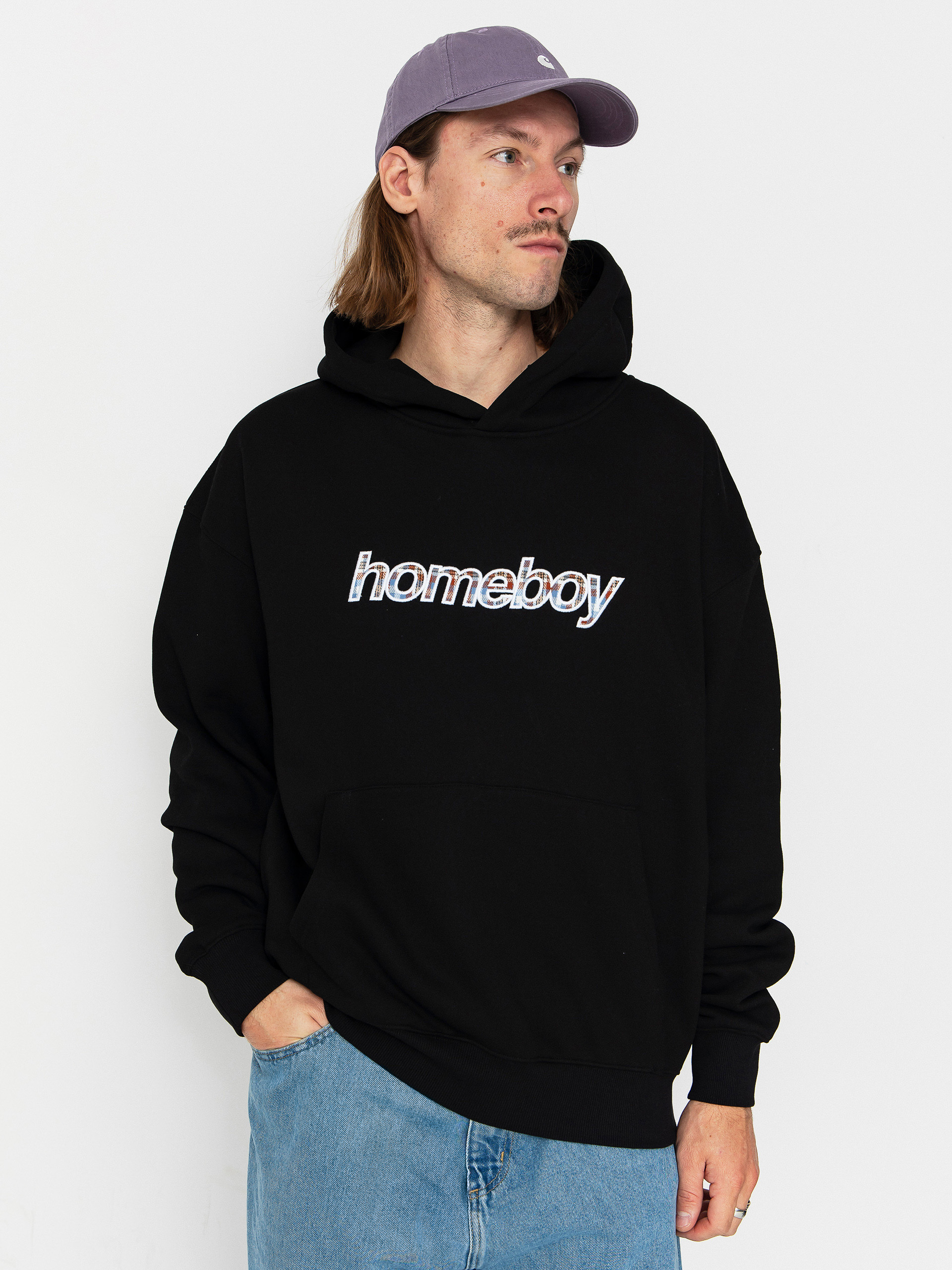 Худі Homeboy Plaid Helvetica HD (black)
