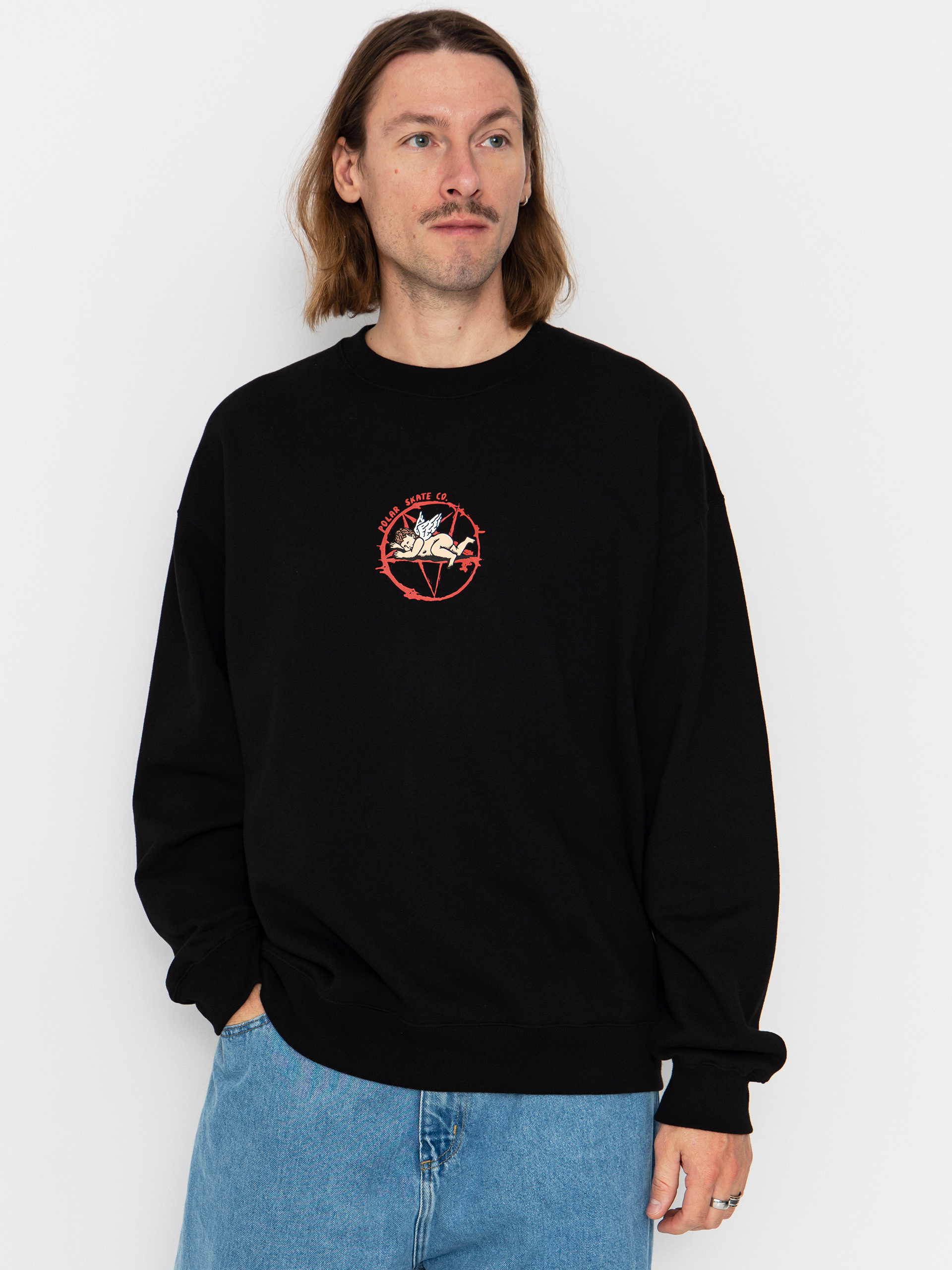 Світшот Polar Skate Dave Crewneck Sacrifice (black)