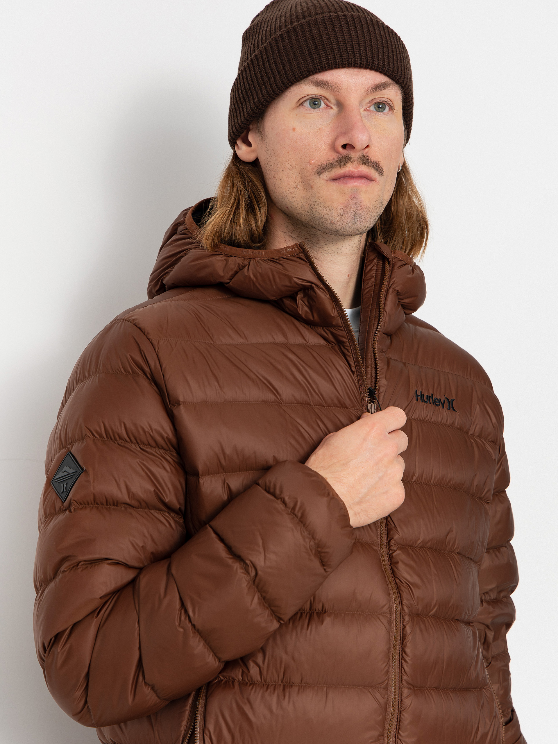 Куртка Hurley Cayuga Puffer (hickory brown)