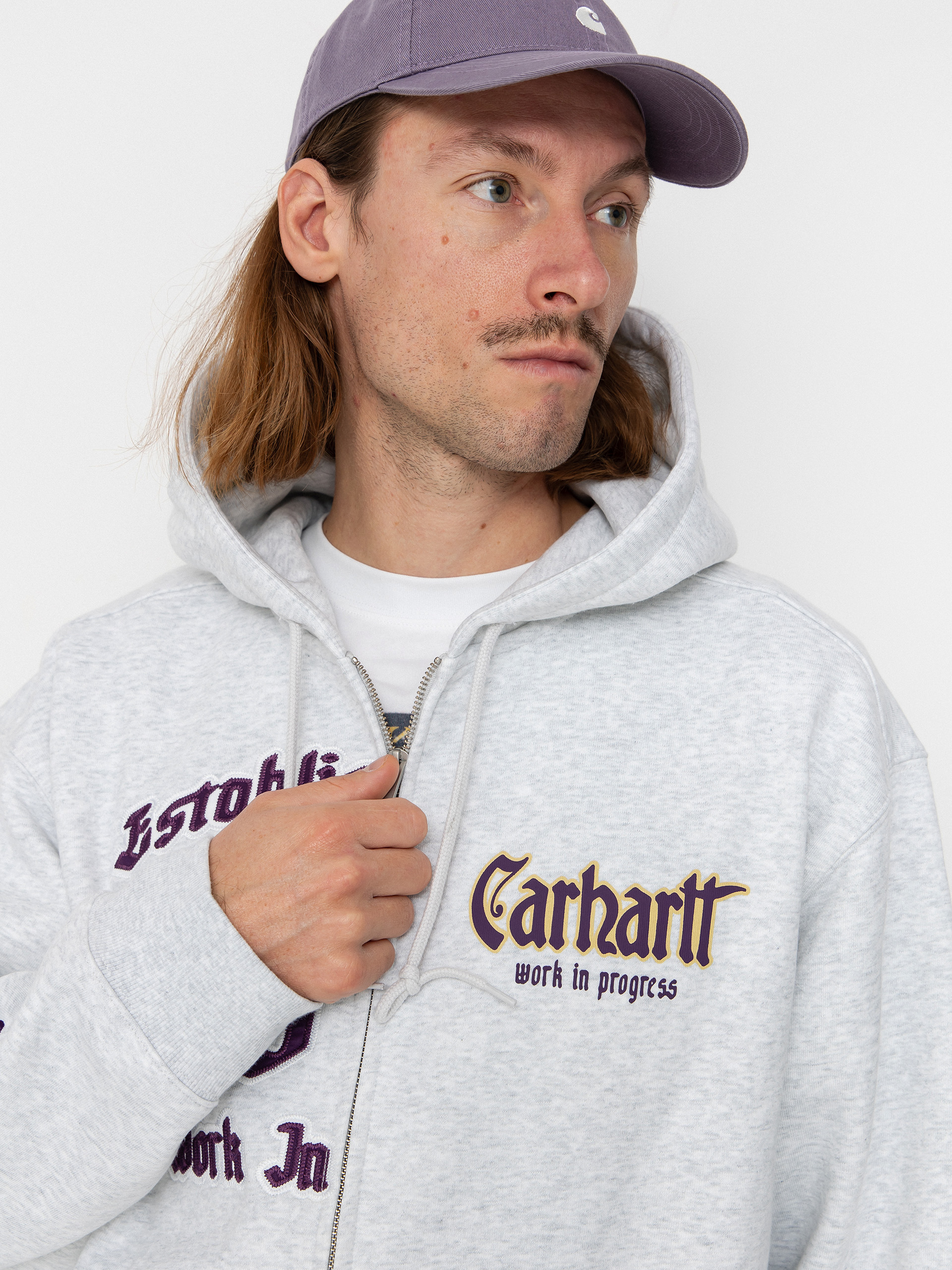Худі Carhartt WIP Dual ZHD (ash heather)