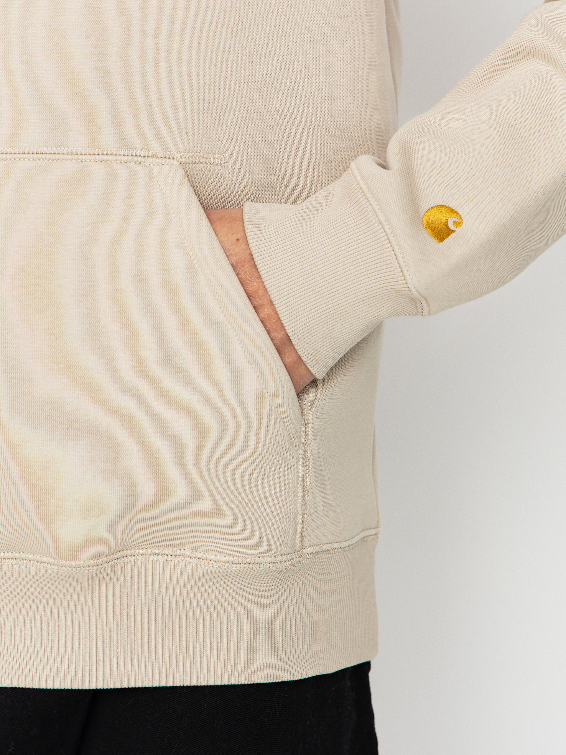 Худі Carhartt WIP Chase HD (fleur de sel/gold)