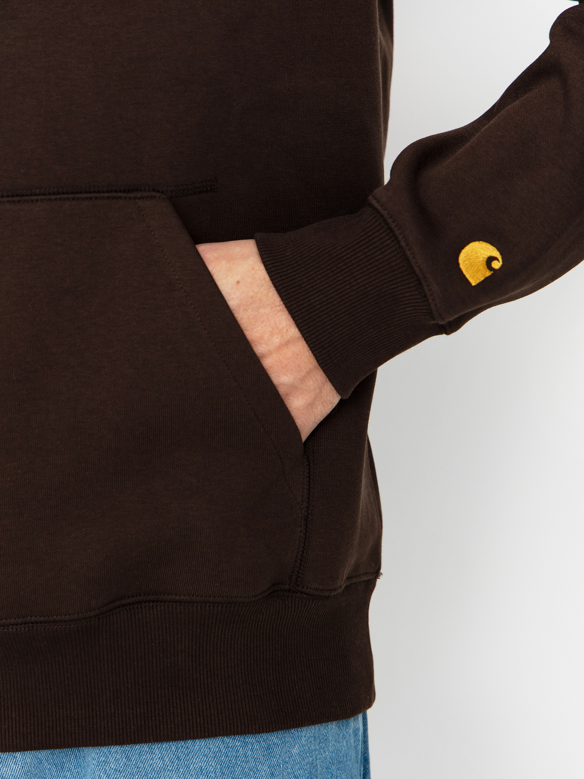 Худі Carhartt WIP Chase HD (tobacco/gold)