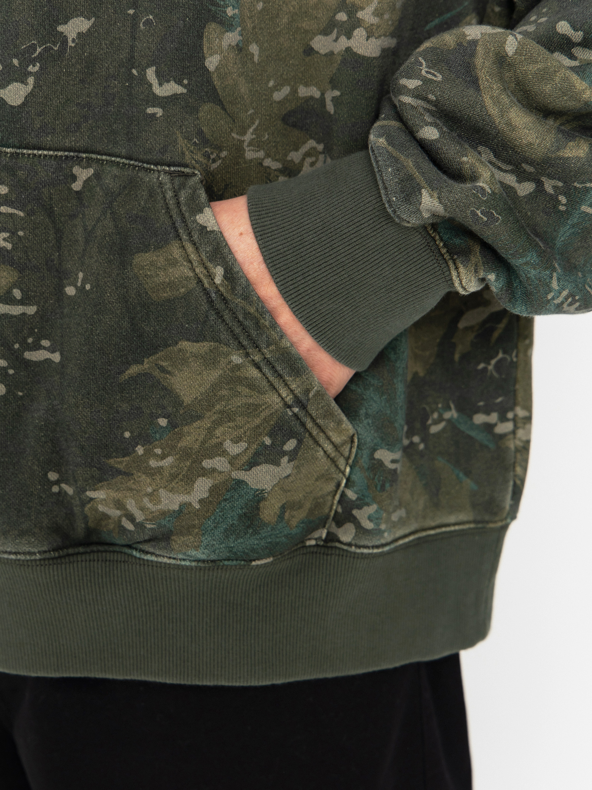 Худі Carhartt WIP Benton HD (camo combi/green/garment dyed)
