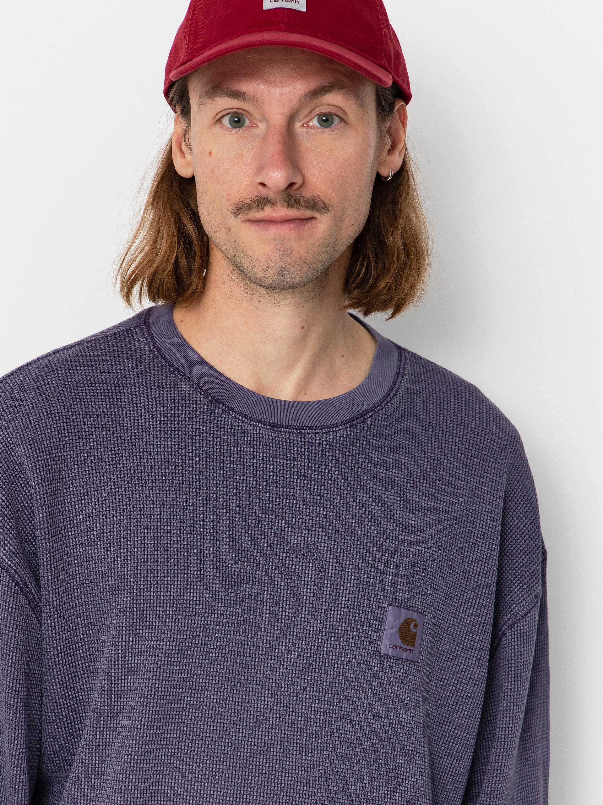 Лонгслів Carhartt WIP Vista Waffle (lakers/garment dyed)