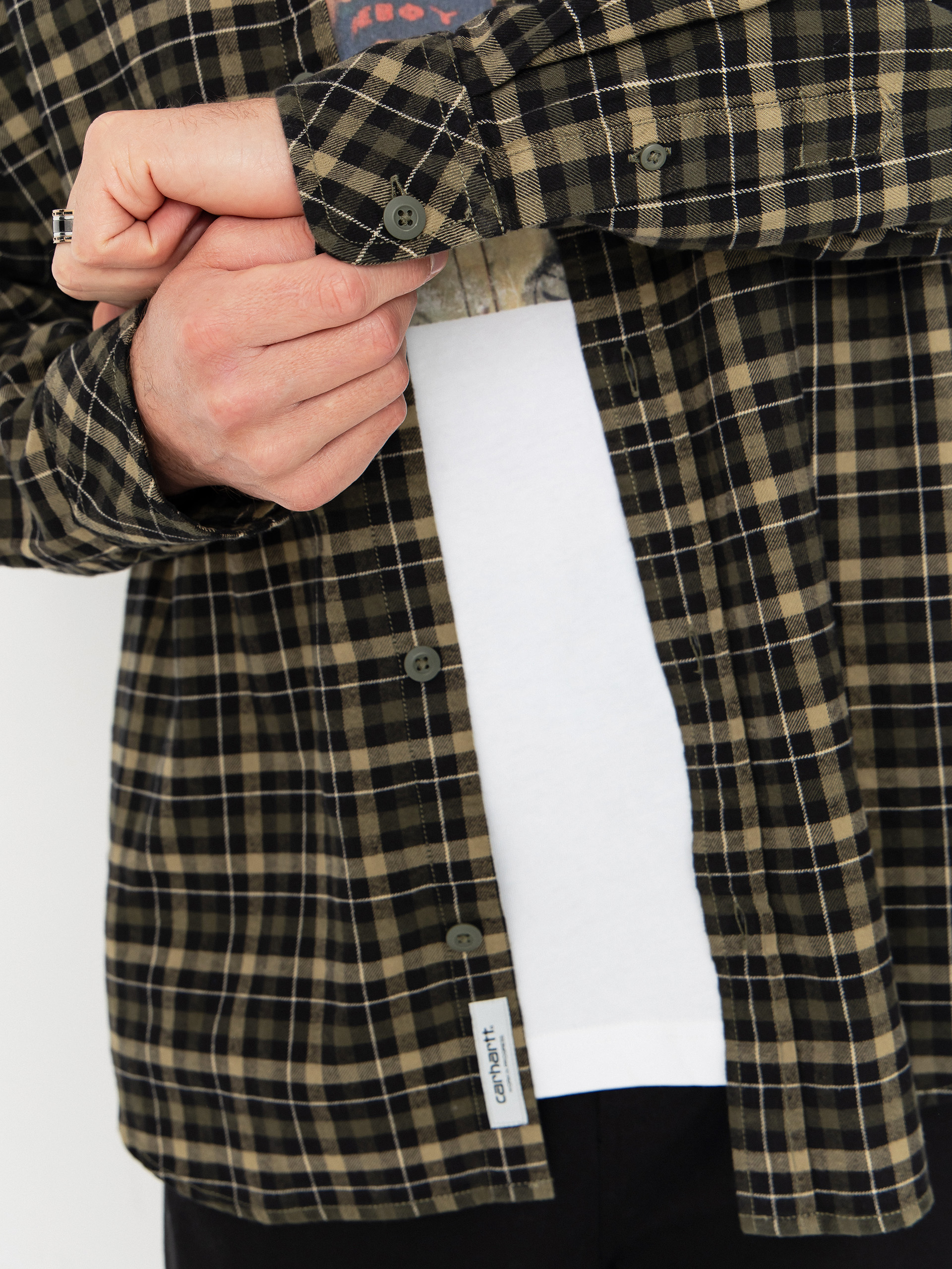 Сорочка Carhartt WIP Widmark (widmark check/cypress)