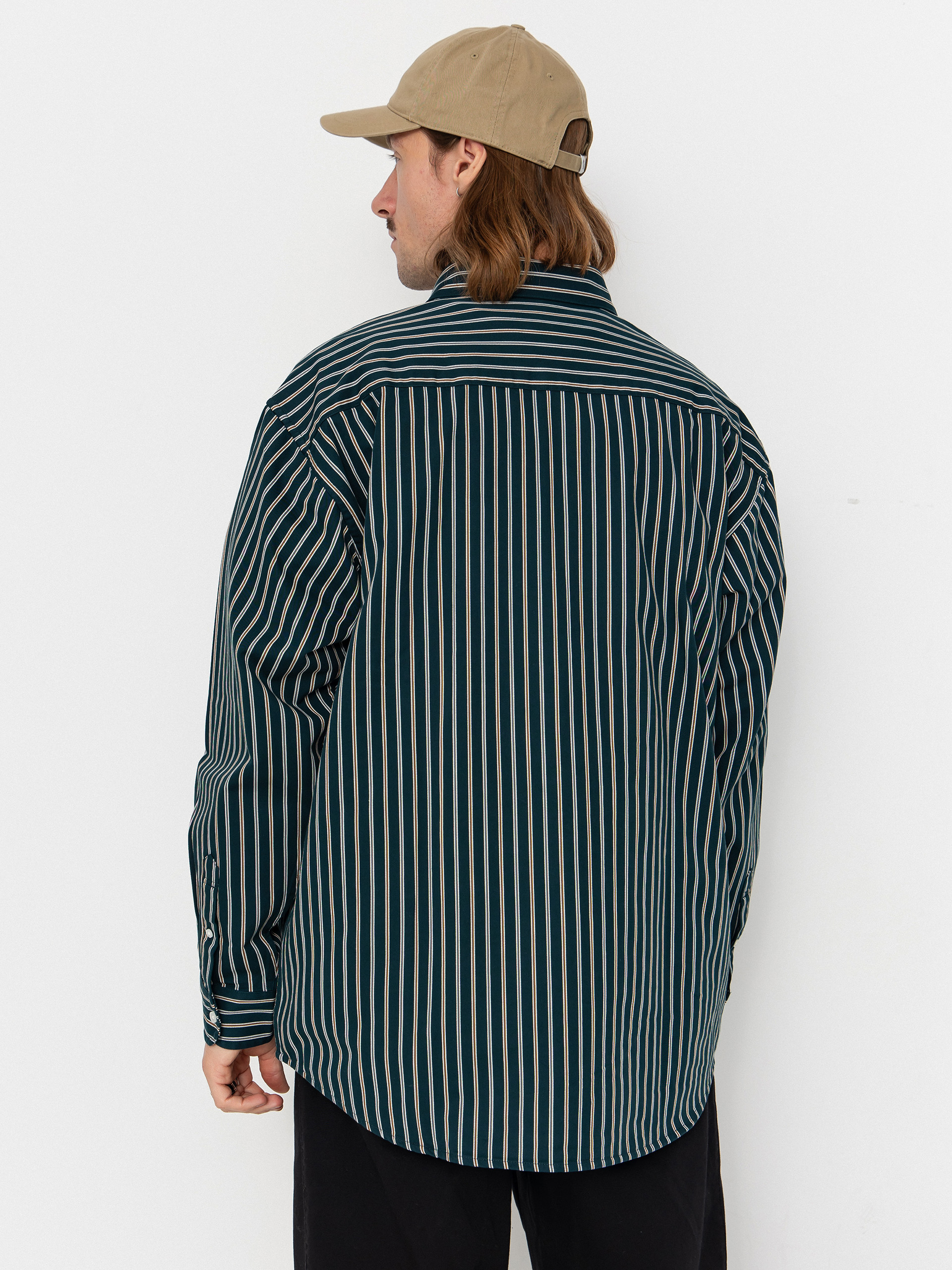 Сорочка Carhartt WIP Palance (palance stripe/deep lagoon)