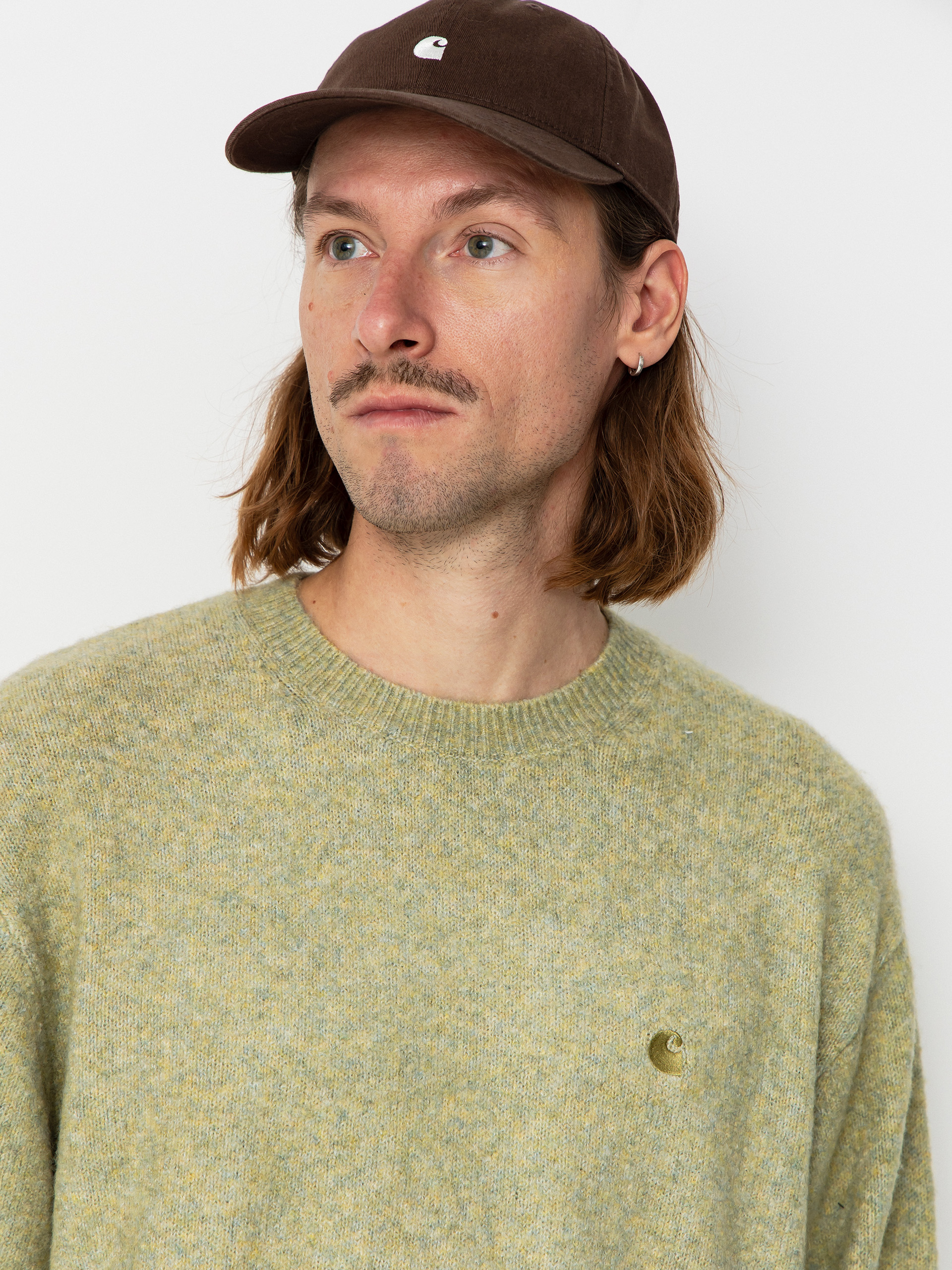 Светр Carhartt WIP Curtis (tangled brass)