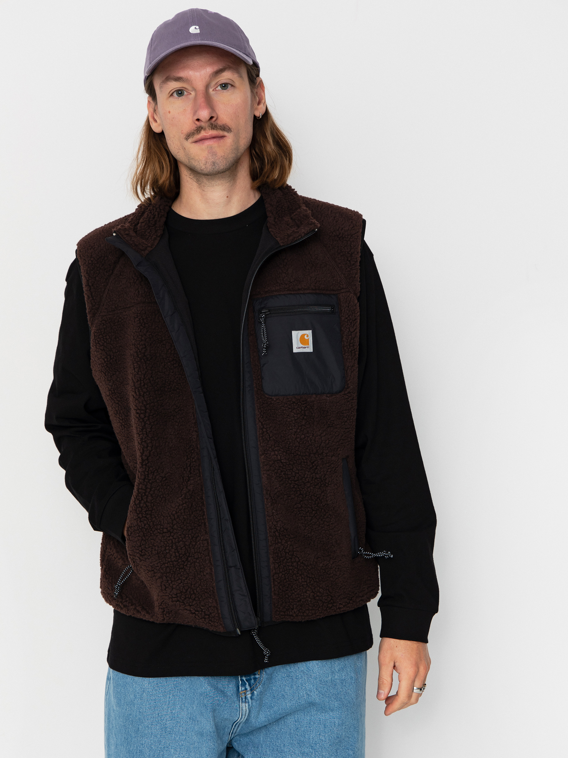 Безрукавка Carhartt WIP Prentis (palisander/black)
