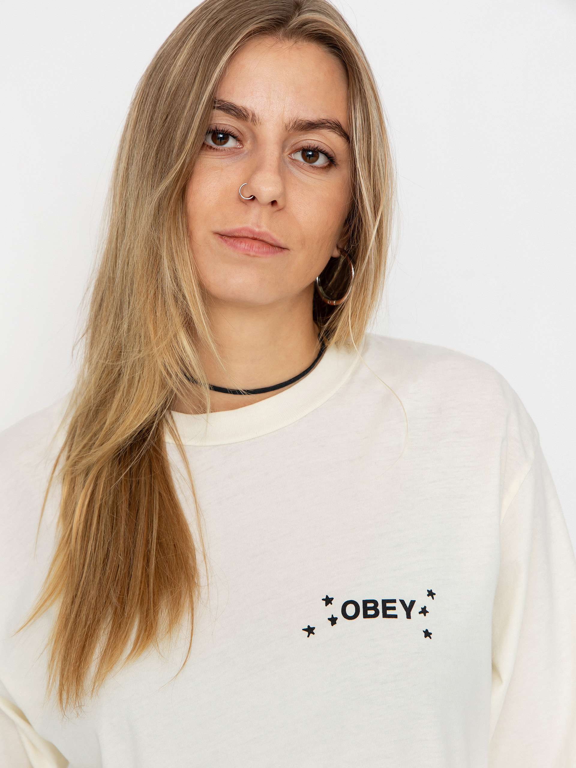 Лонгслів OBEY Obey Wilted Bunch Wmn (unbleached)