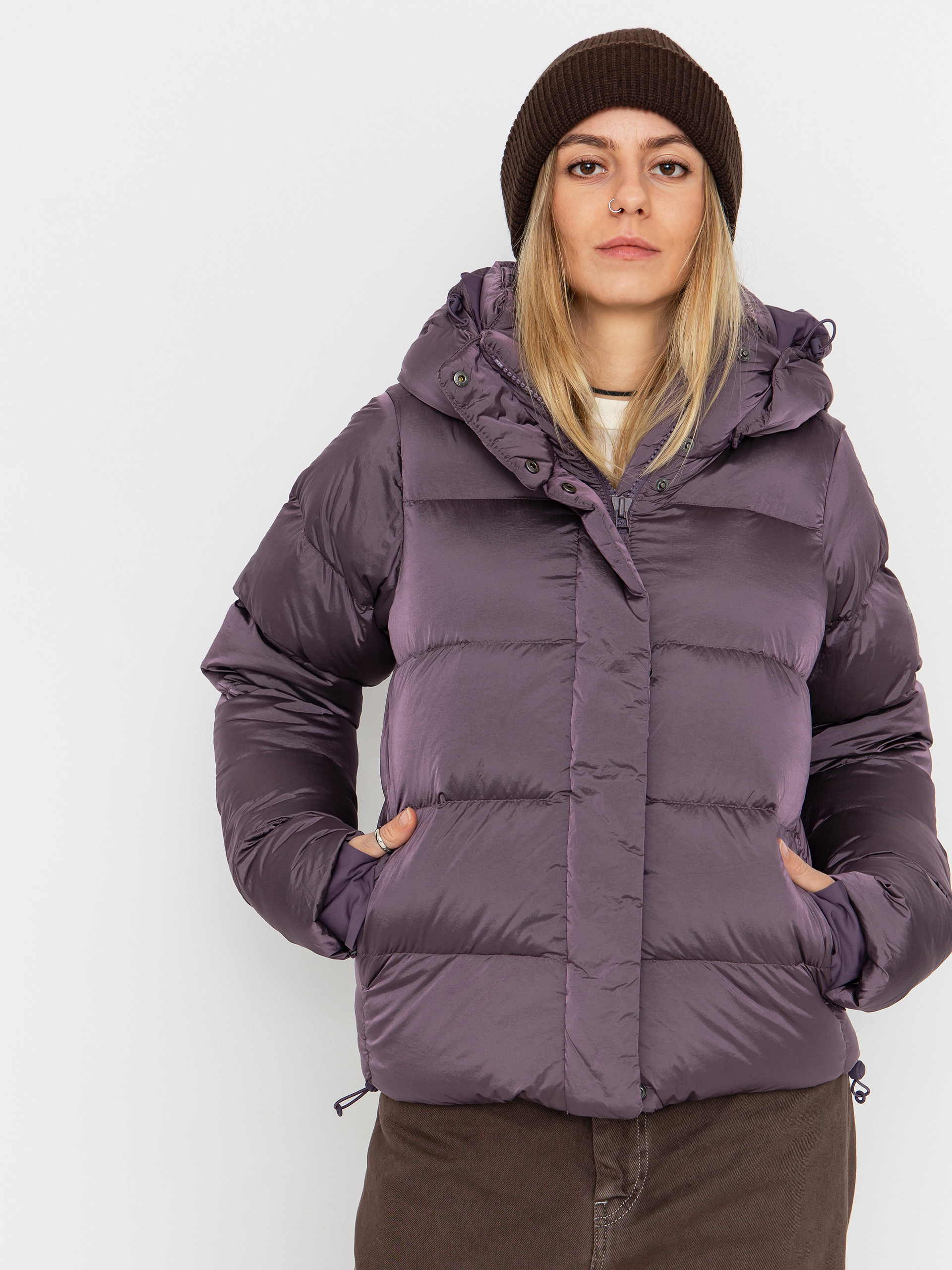Куртка Columbia Amaze Puff Hooded Wmn (fig high shine)
