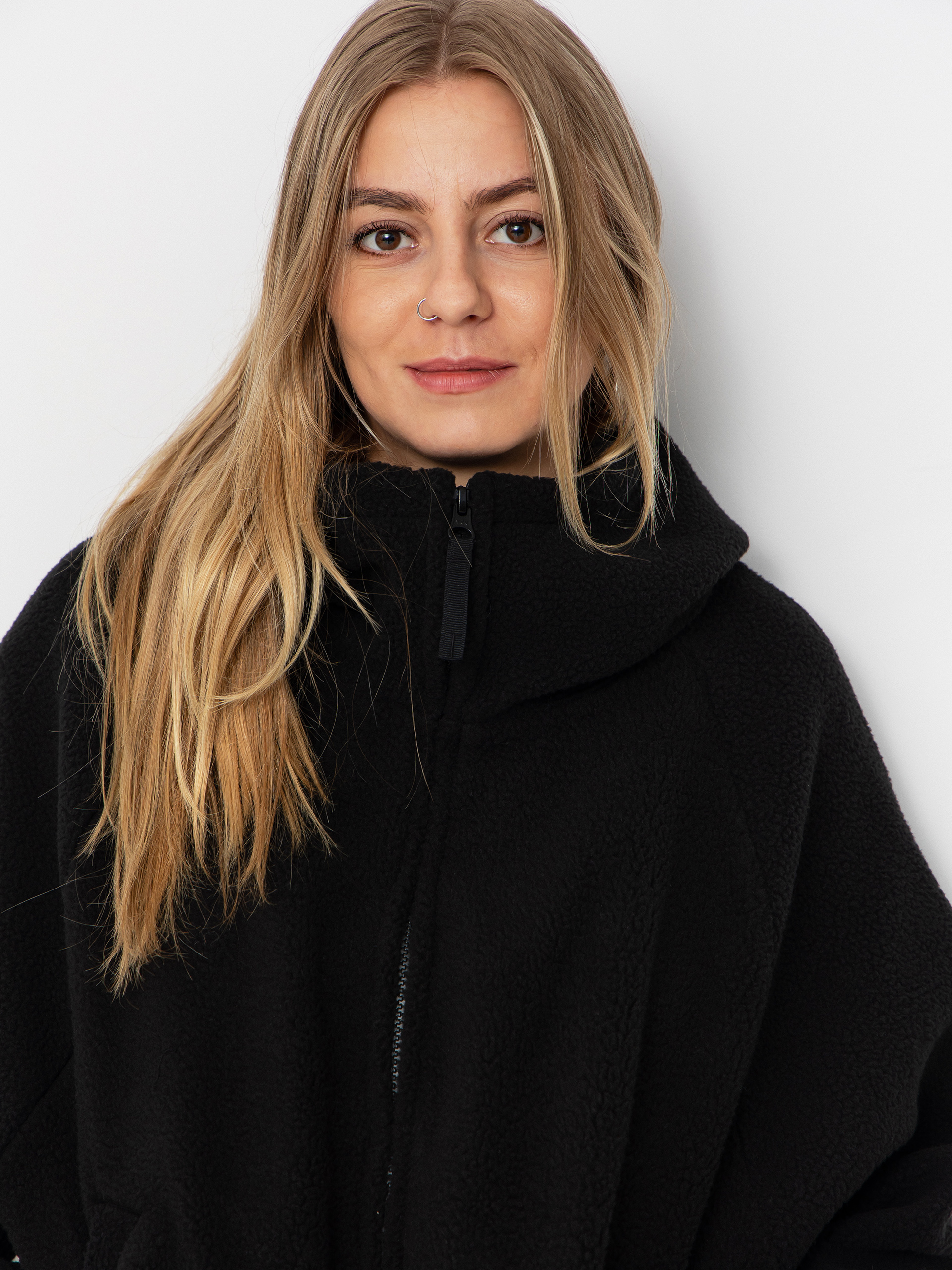 Жіночий Флісовий светр Carhartt WIP Helix (black/porphyry)