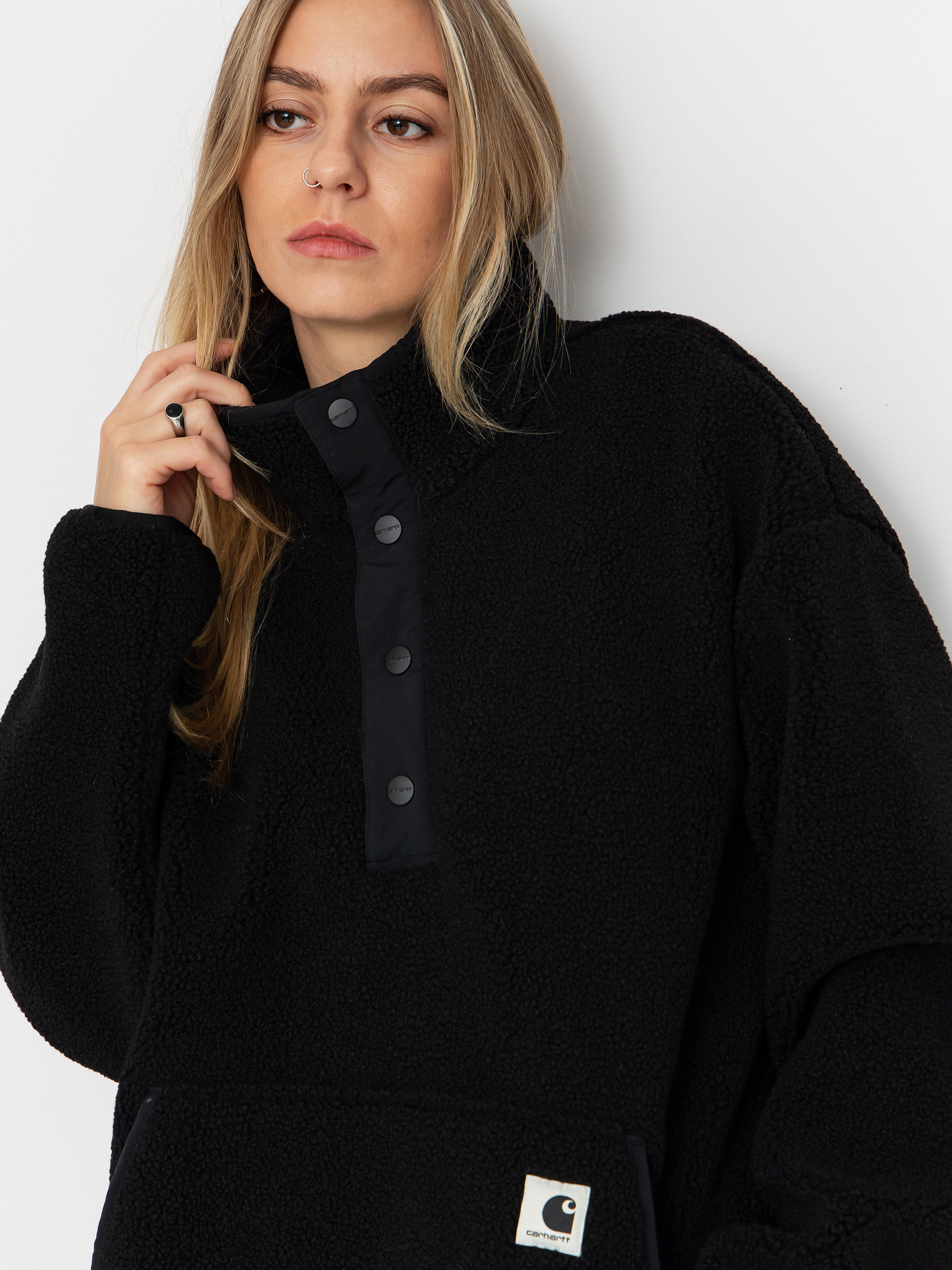 Жіночий Флісовий светр Carhartt WIP Elliot (black/black)