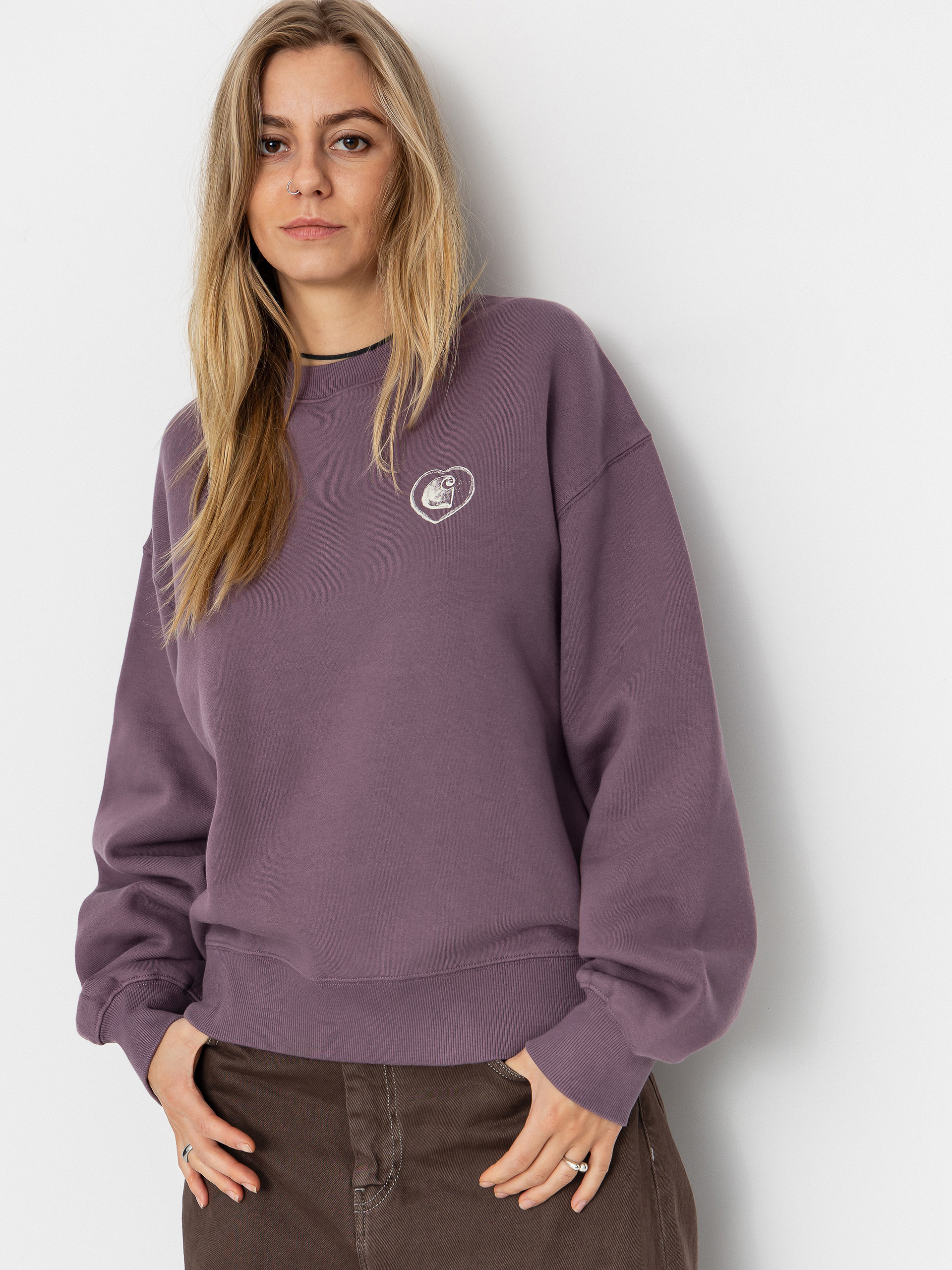 Світшот Carhartt WIP Hearts Of Hartts Wmn (phlox)