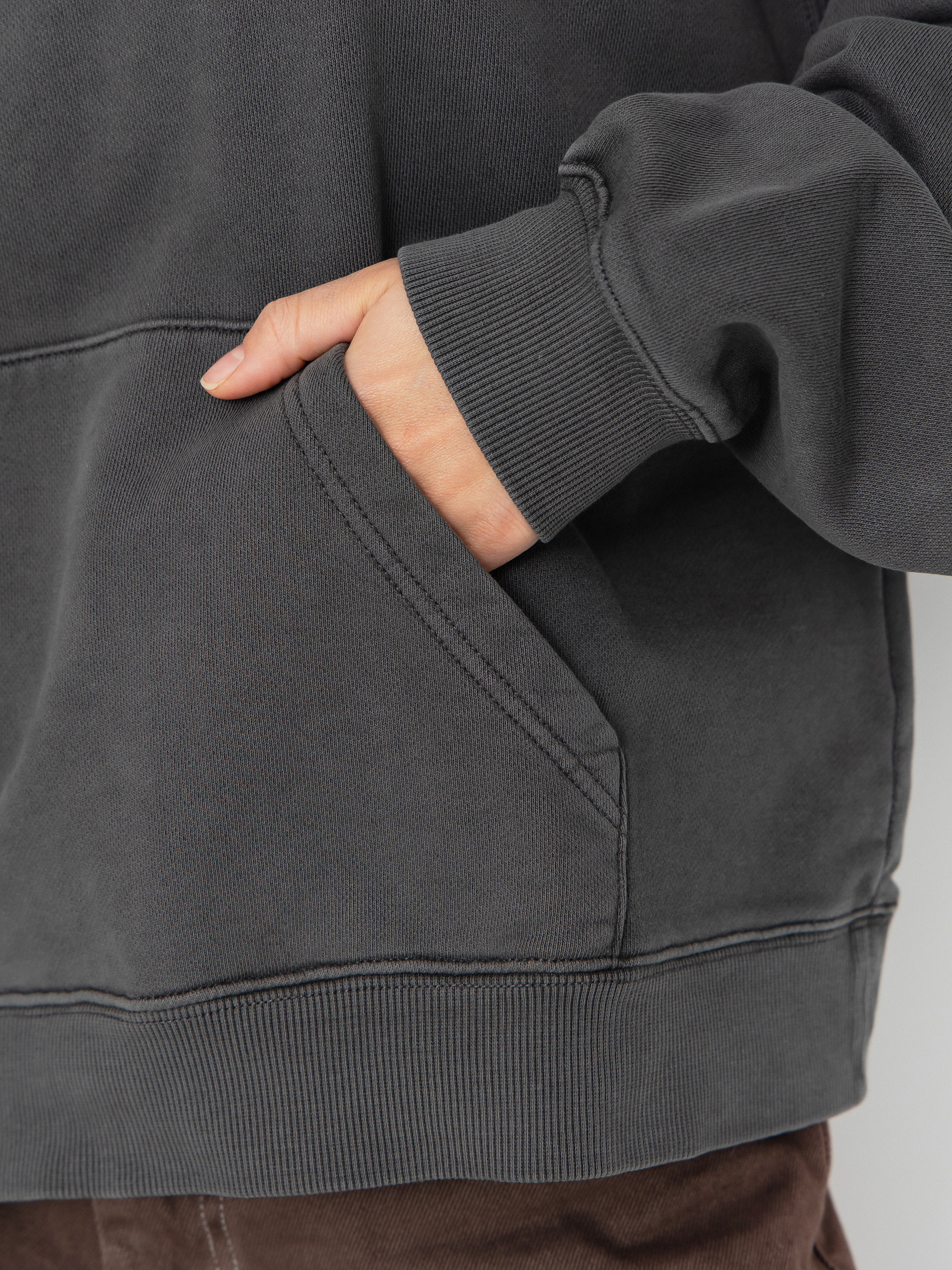 Худі Carhartt WIP Benton HD Wmn (graphite/garment dyed)