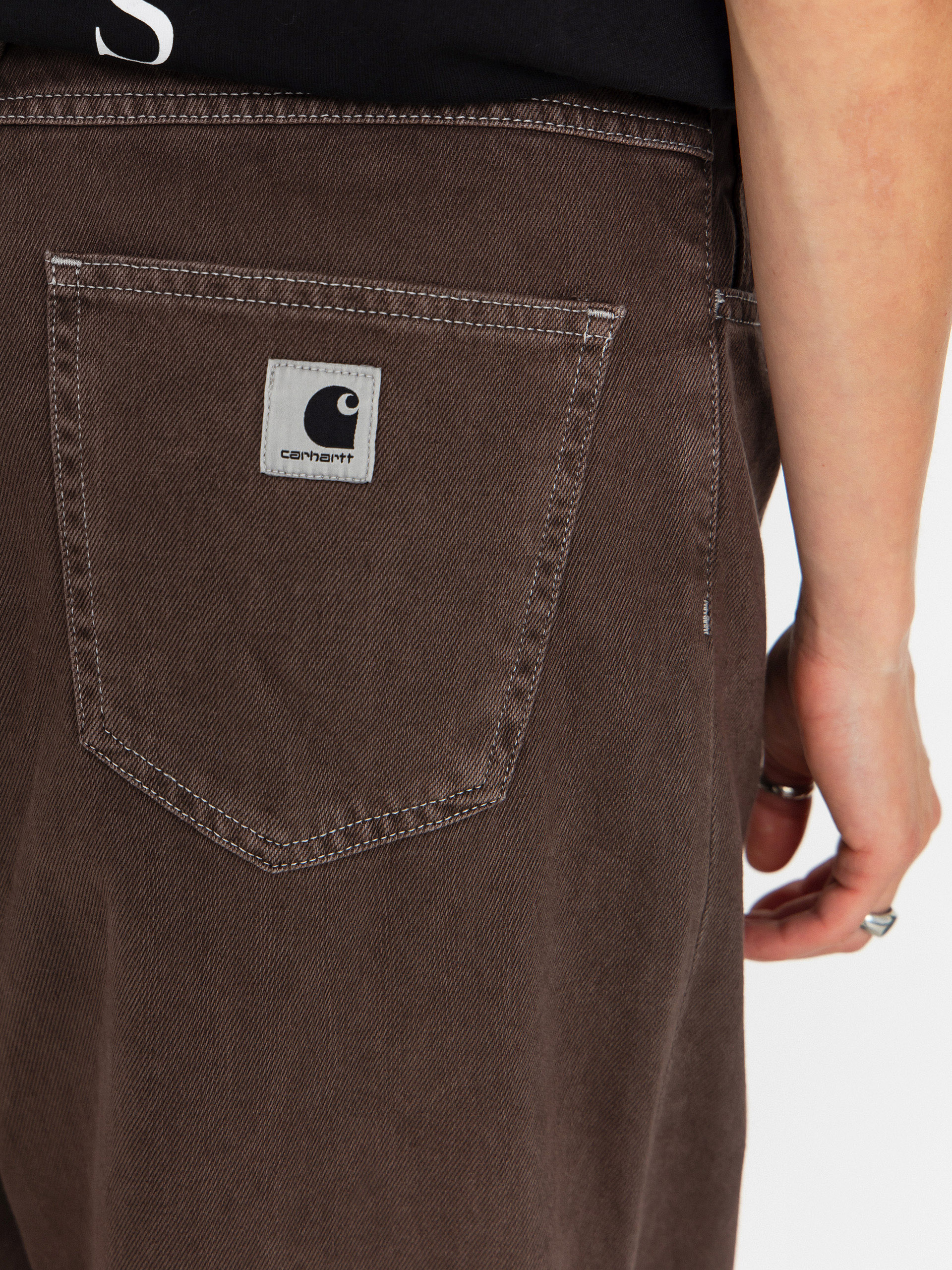 Штани Carhartt WIP Brandon Wmn (palisander/stone dyed)