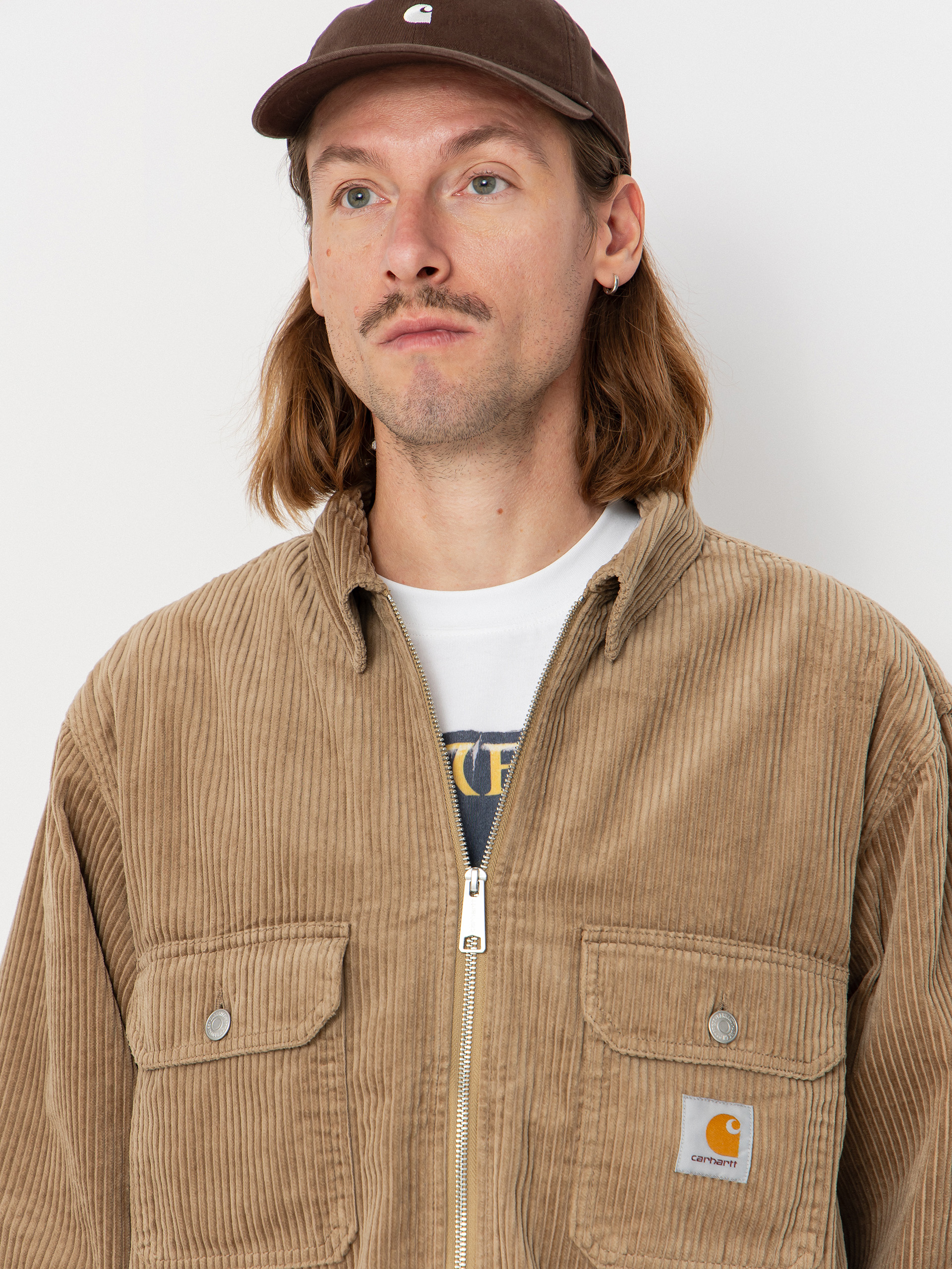 Куртка Carhartt WIP Reynold (leather/rinsed)