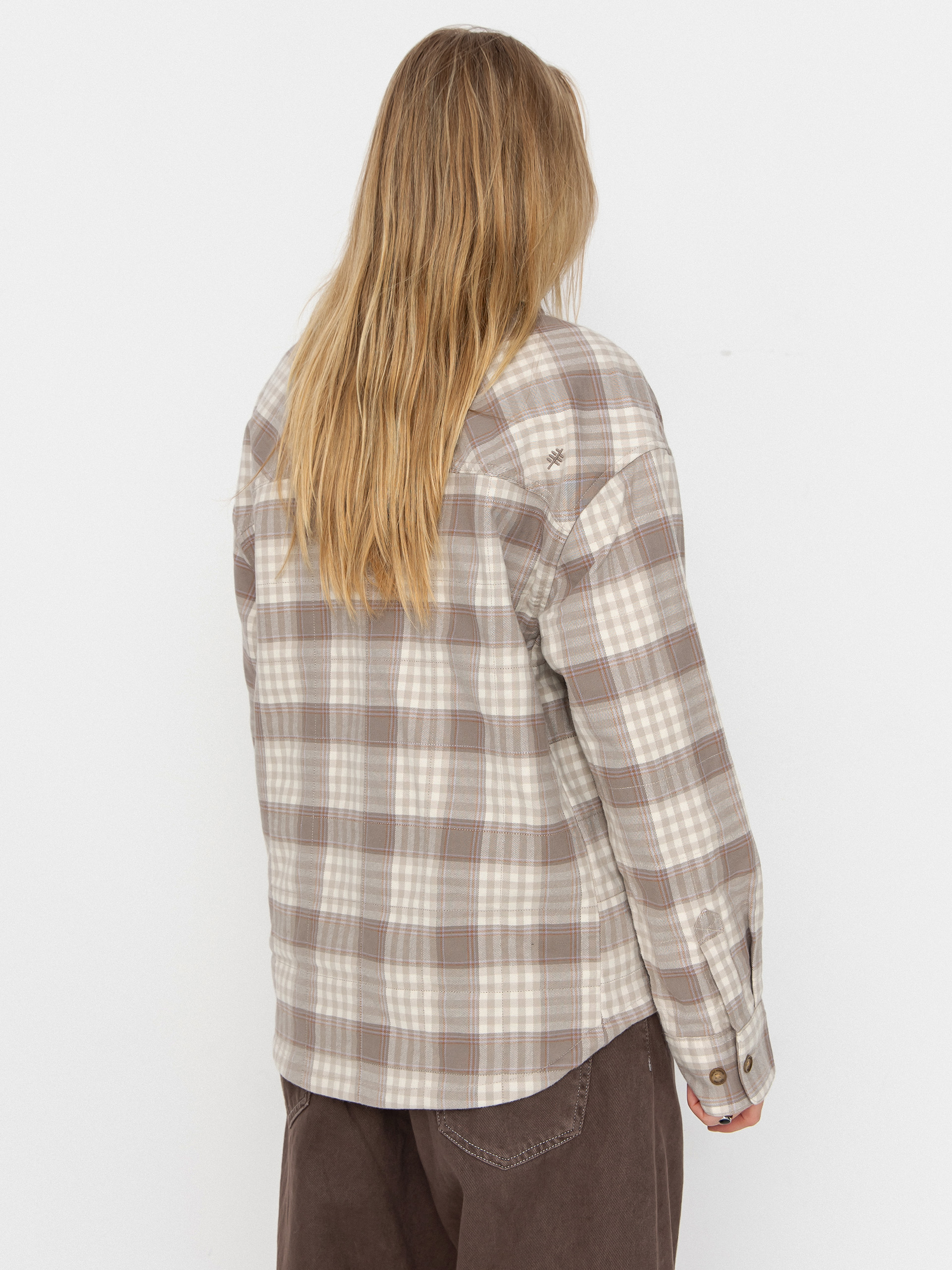Сорочка Royal Robbins Vista Flannel Shacket Wmn (chalk antelope pld)