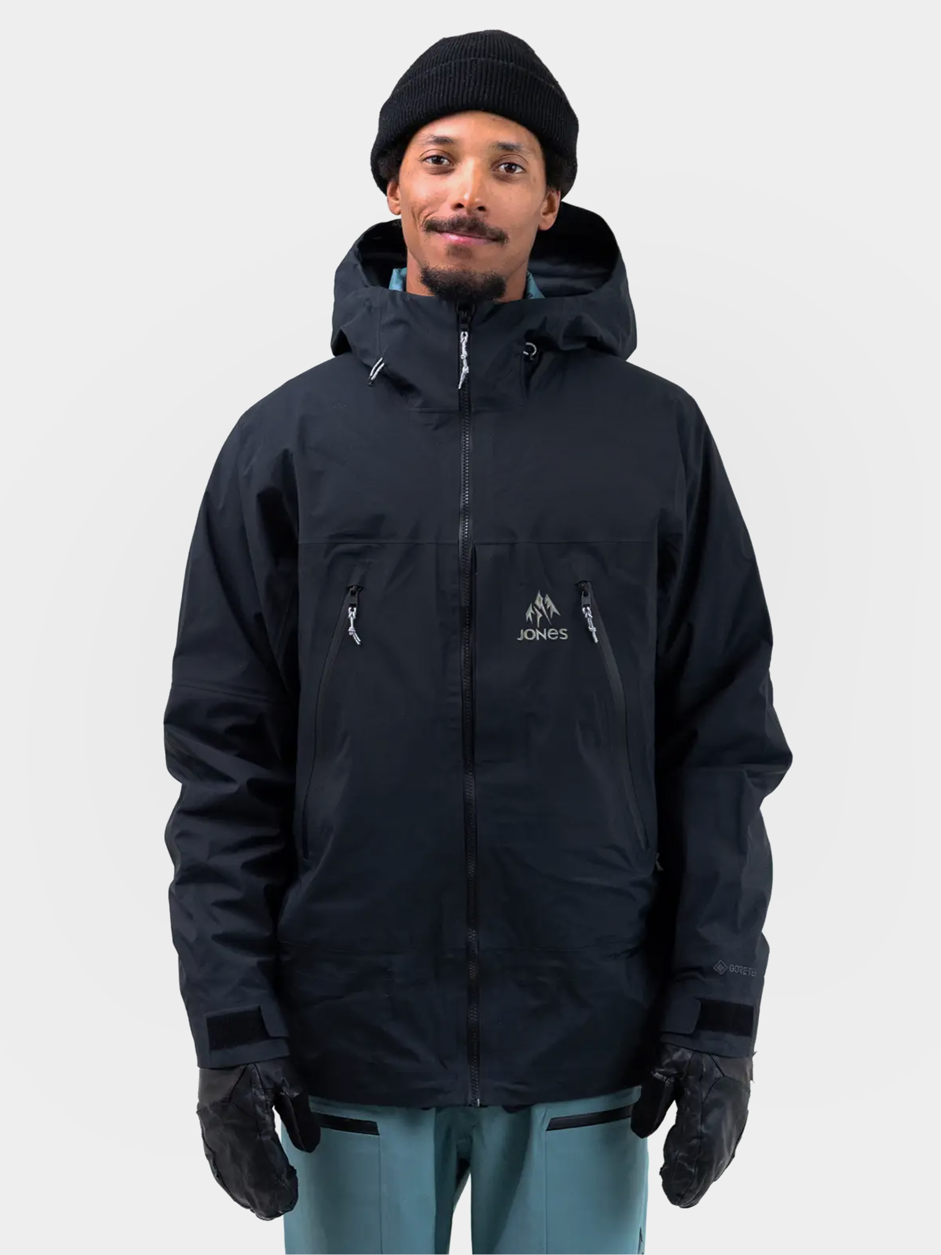 Чоловіча Сноубордична куртка Jones Snowboards Shralpinist Gtx Rec (stealth black)