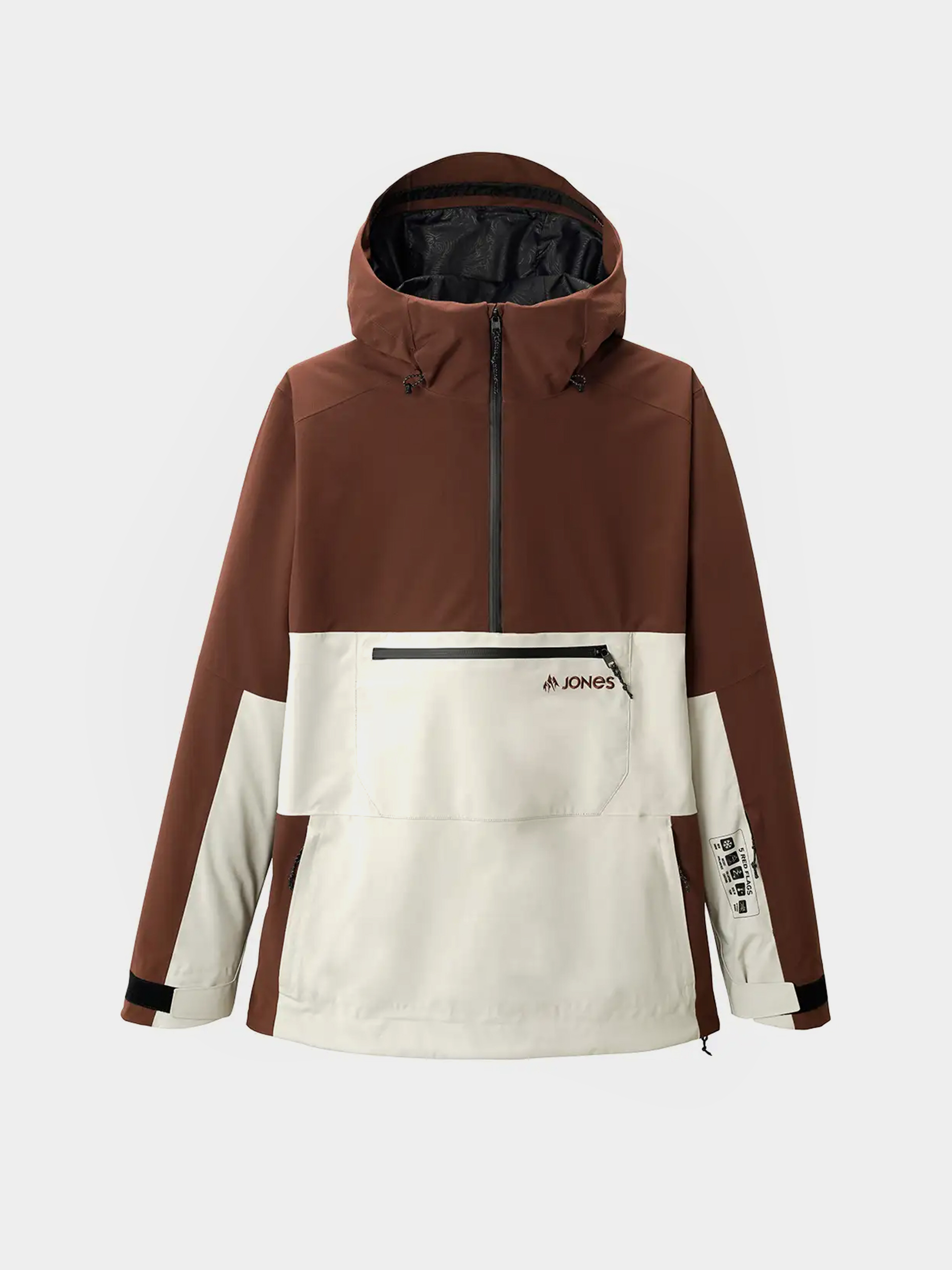 Чоловіча Сноубордична куртка Jones Snowboards Mtn Surf Rec (coffee brown)